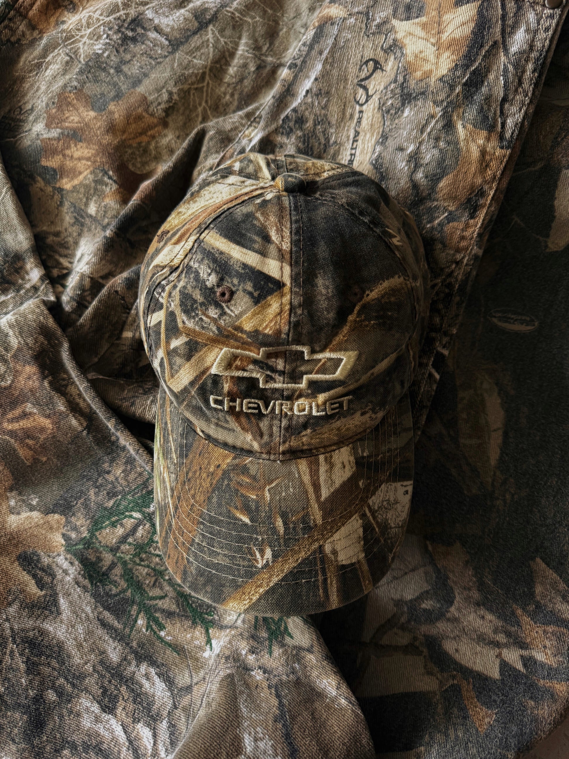 VINTAGE CHEVROLET CAMO HAT