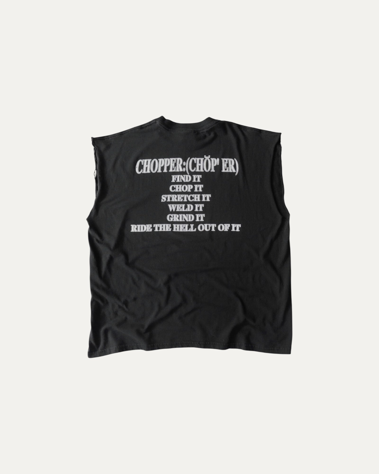 (XL) VINTAGE CHOPPER TANK TOP