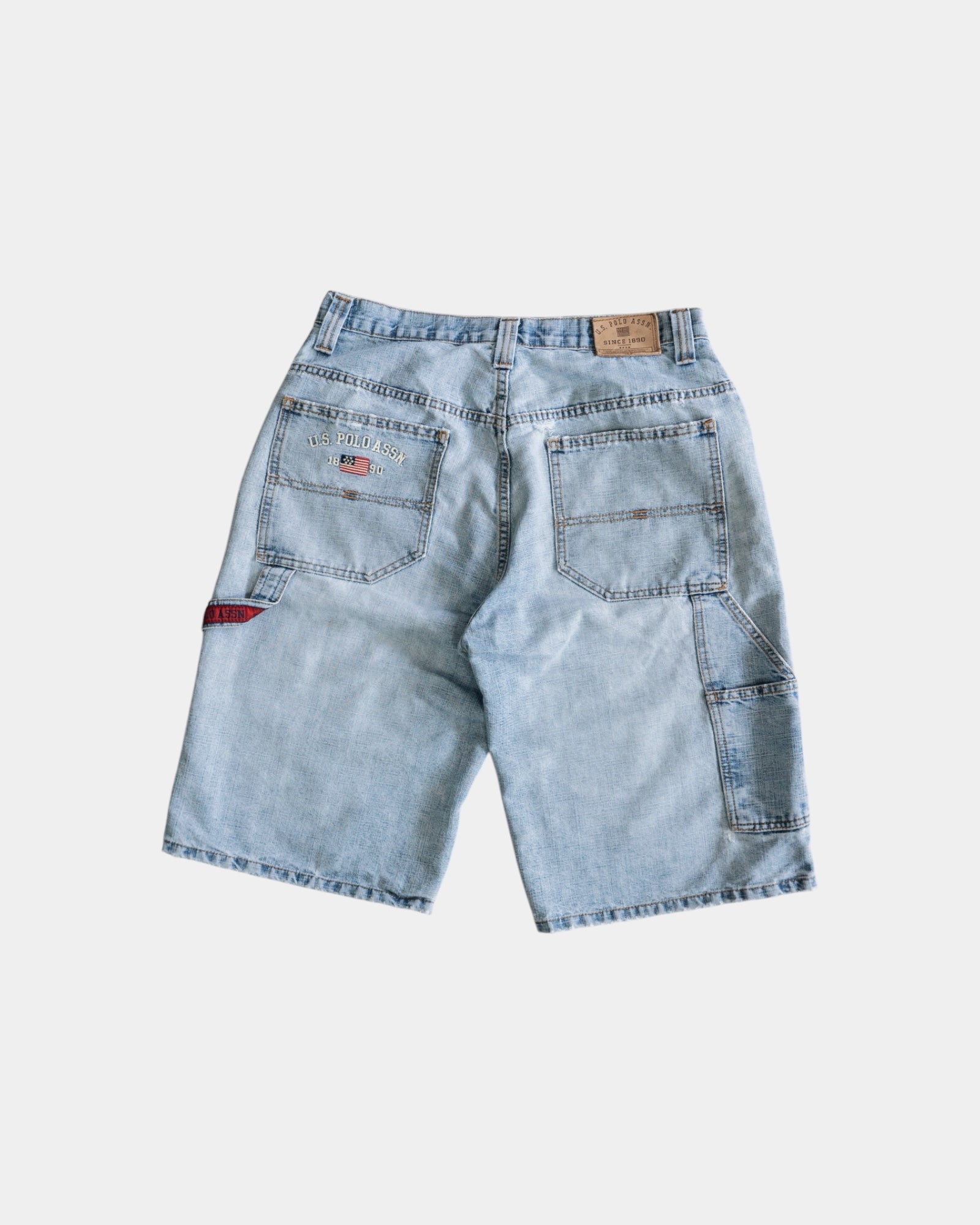 VINTAGE POLO CARPENTER DENIM JORT - 33