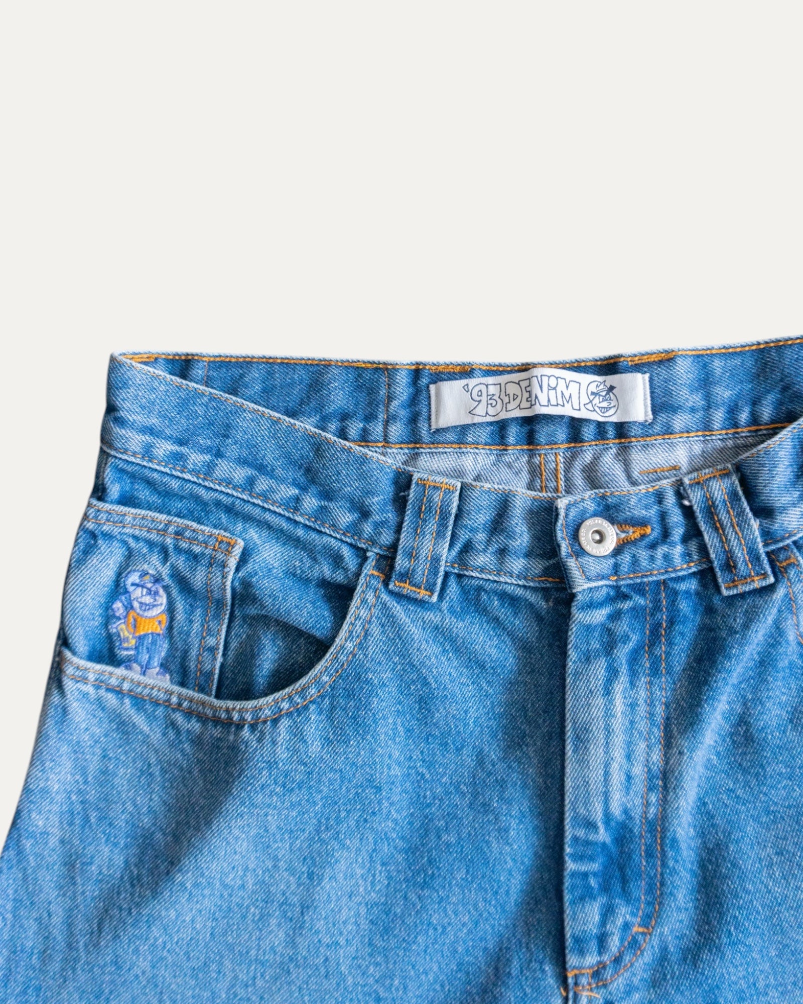 VINTAGE 93DENIM BAGGY PANTS - 30x32