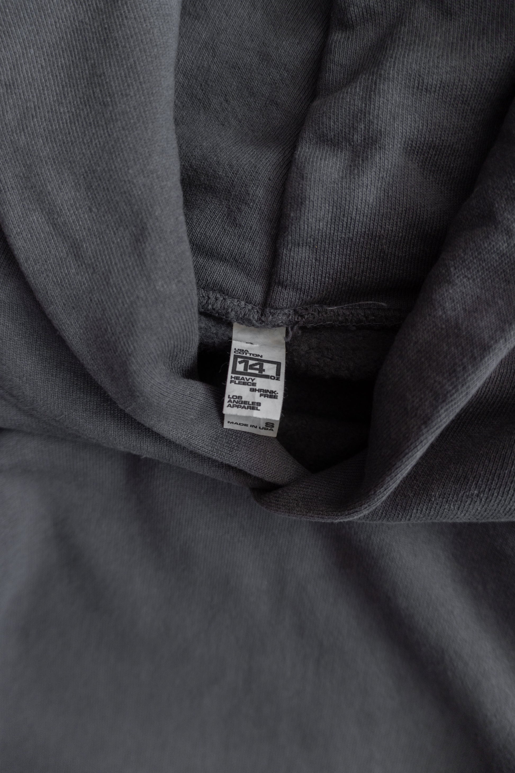 (M) AMAZING GRAY BLANK HOODIE