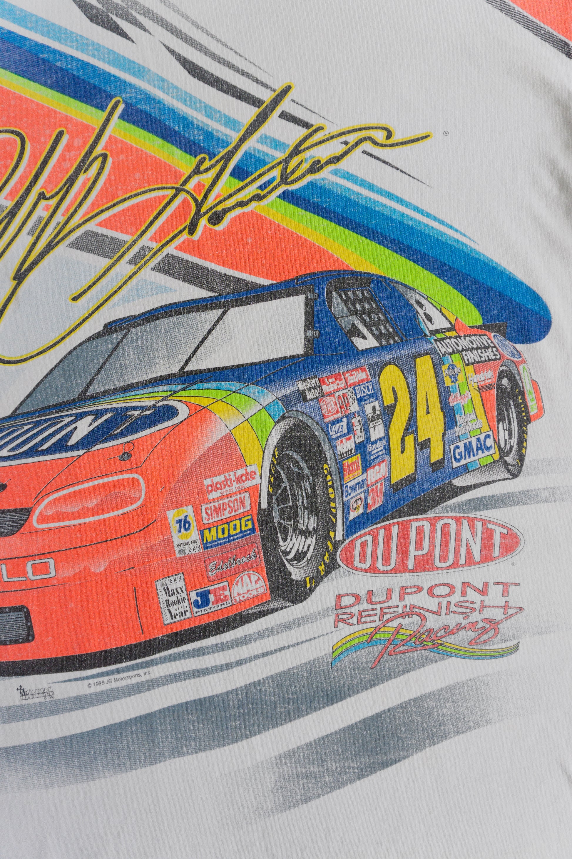 (XL) 90’S VINTAGE NASCAR JEFF GORDON AOP TEE