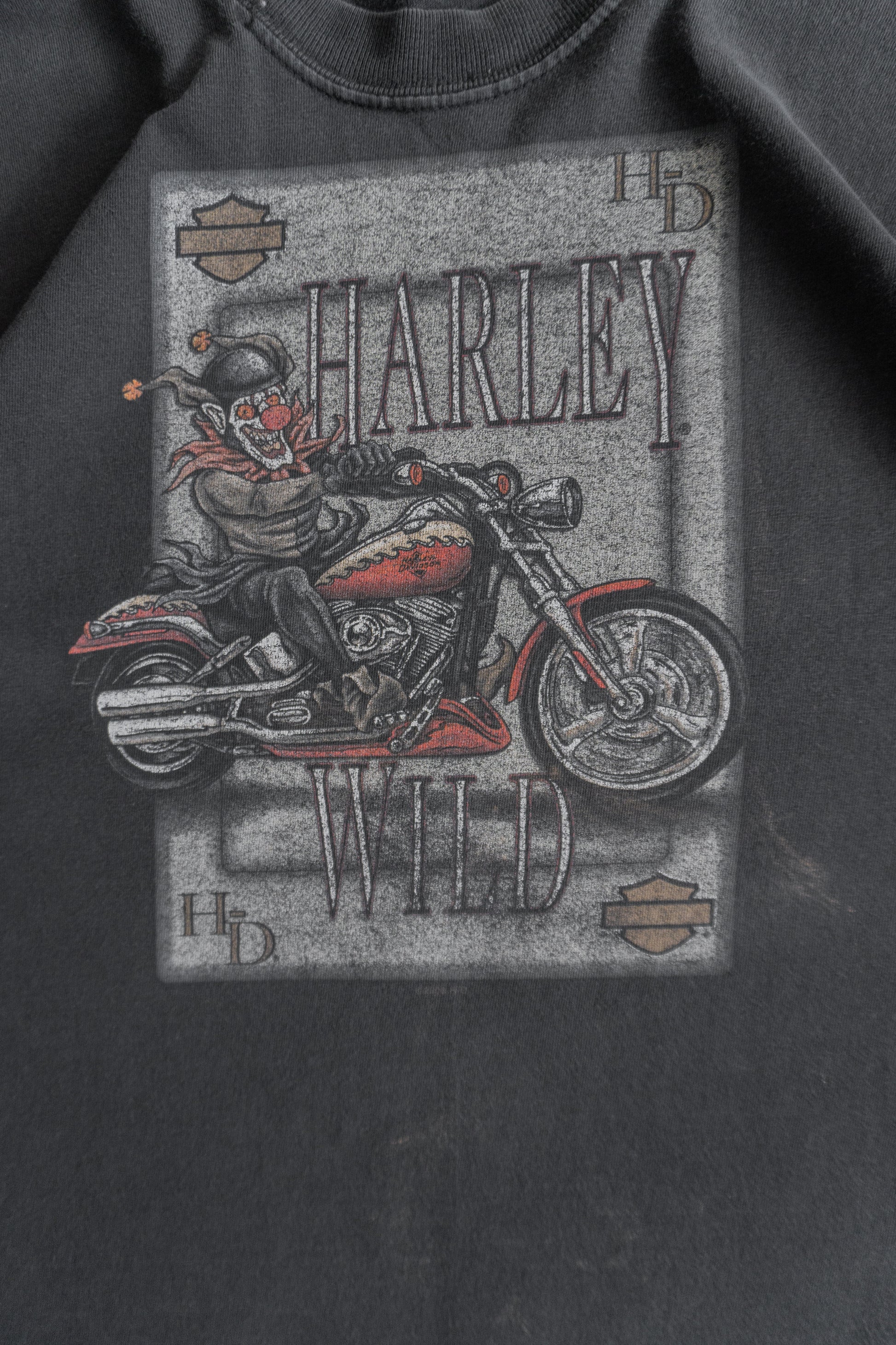 (M) VINTAGE HARLEY DAVIDSON FADED TEE
