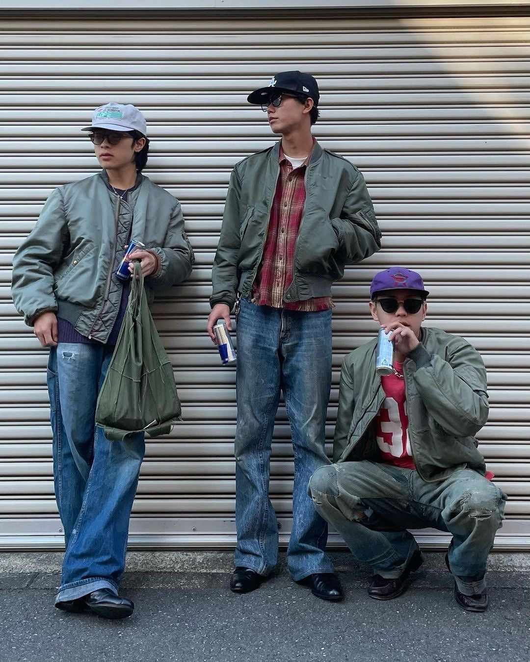 (M) VINTAGE MA-1 FLYERS BOMBER JACKET