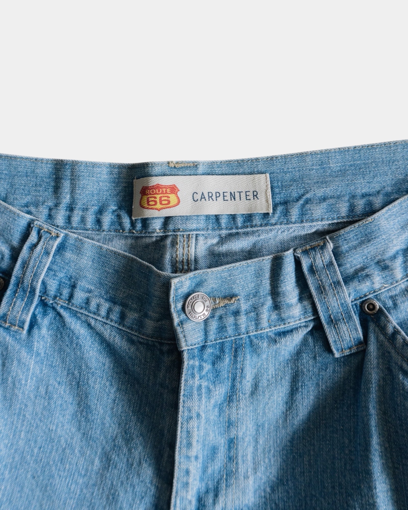 VINTAGE CARPENTER ROUTE 66 BAGGY PANTS - 34x30