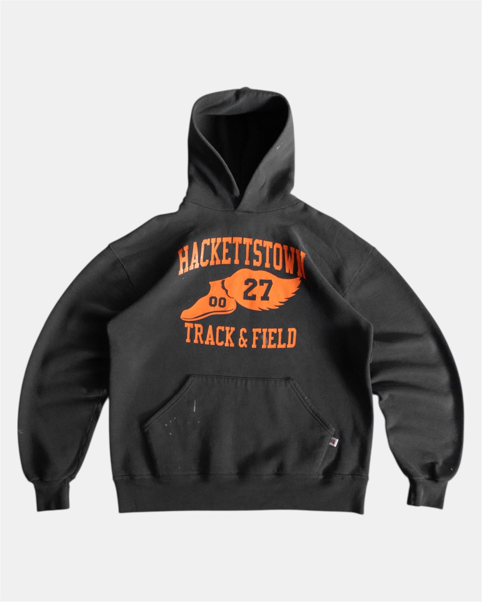 (L) 00’S VINTAGE RUSSELL HACKETTSTOWM HOODIE