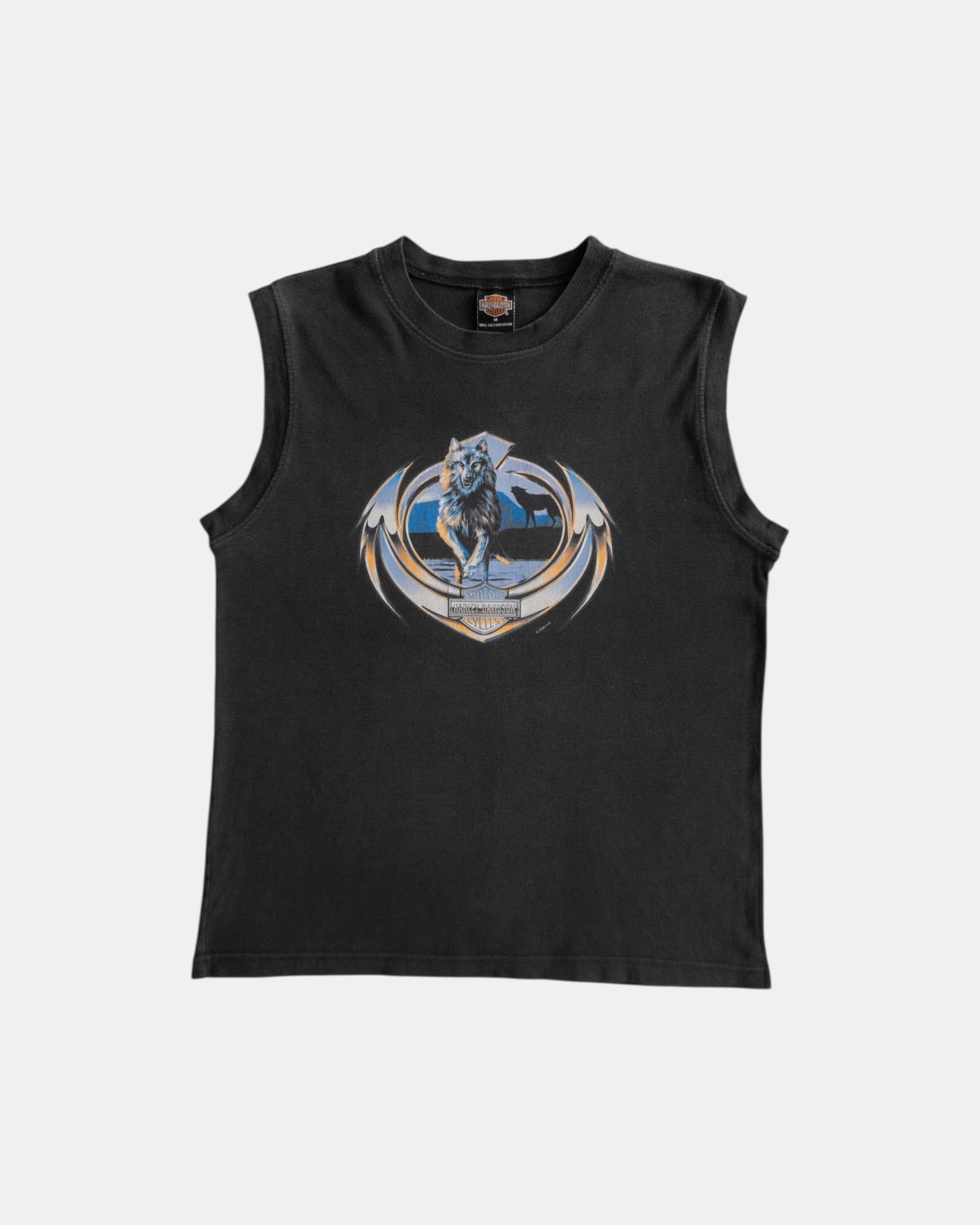 (M) VINTAGE HARLEY DAVIDSON GUAM TANK TOP