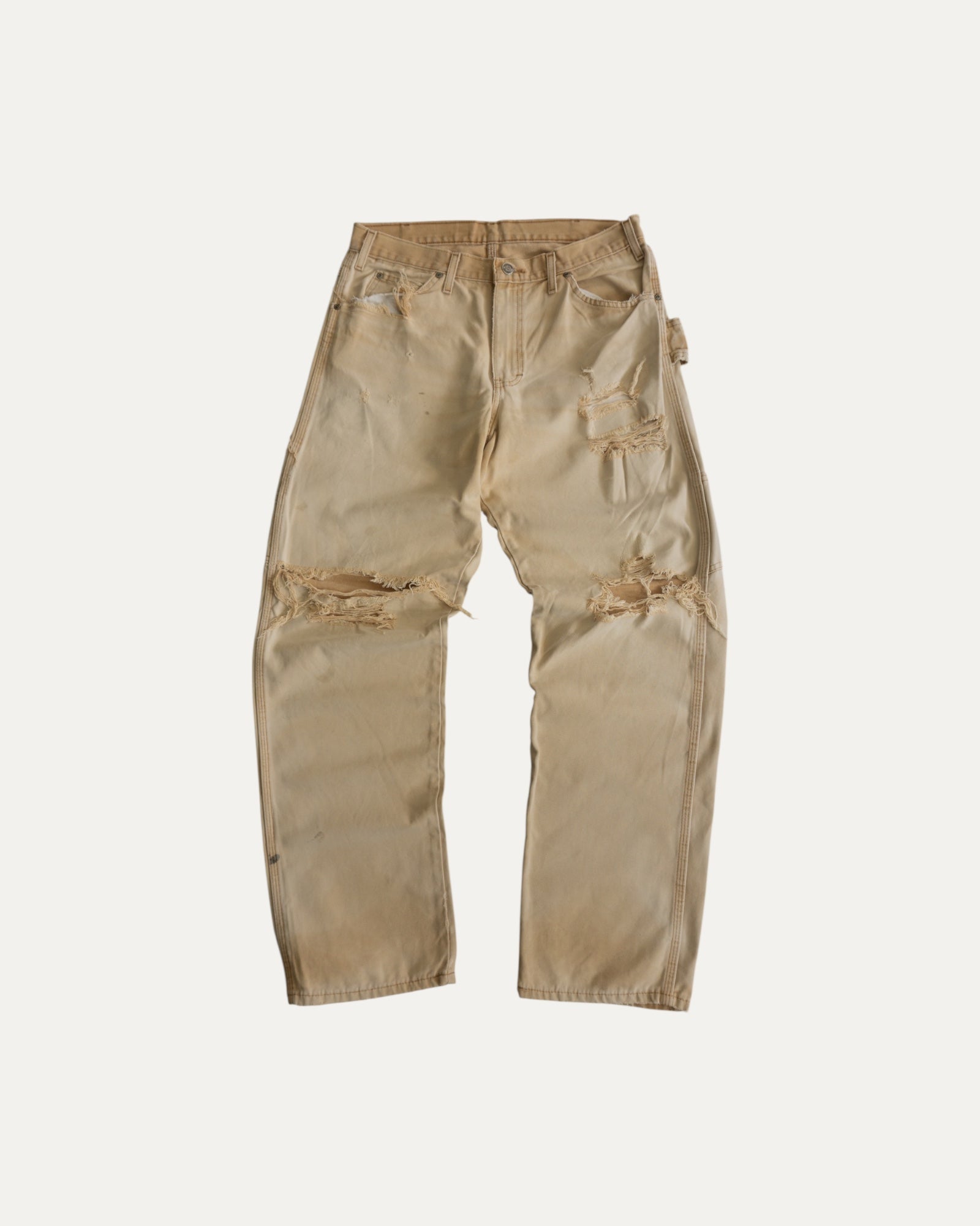 VINTAGE DICKIES DISTRESSED PANTS - 32x32