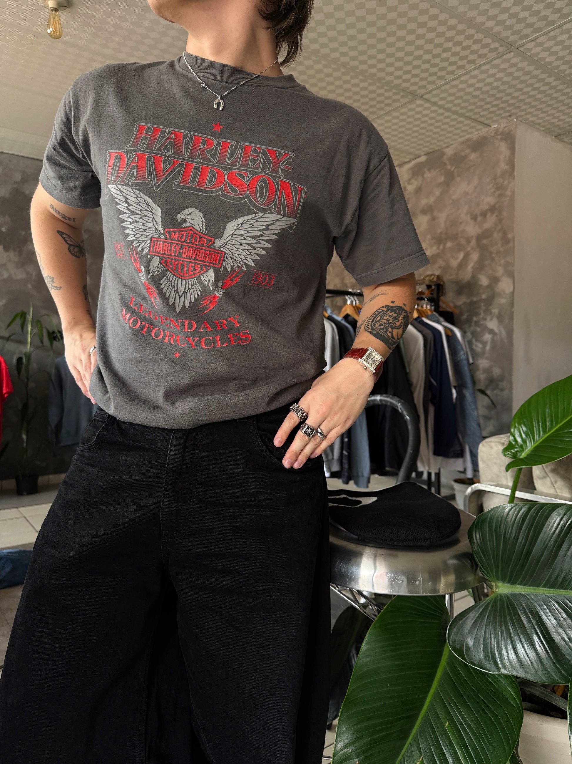 (M) VINTAGE HARLEY DAVIDSON TEE