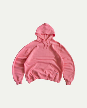 (L) RARE RUSSELL FADED SOFT PINK HOODIE