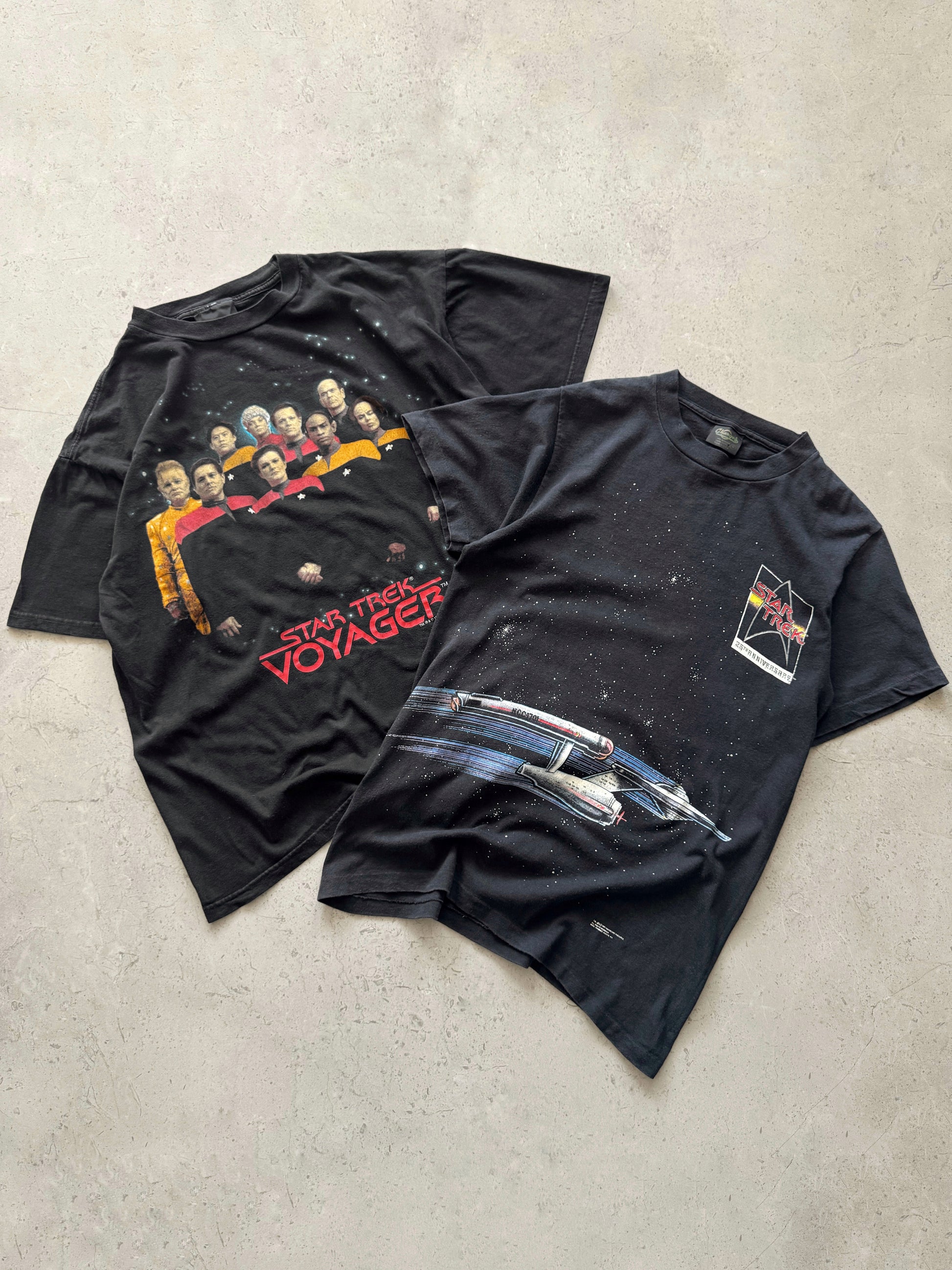 (M) 90’S VINTAGE STAR TREK AOP TEE