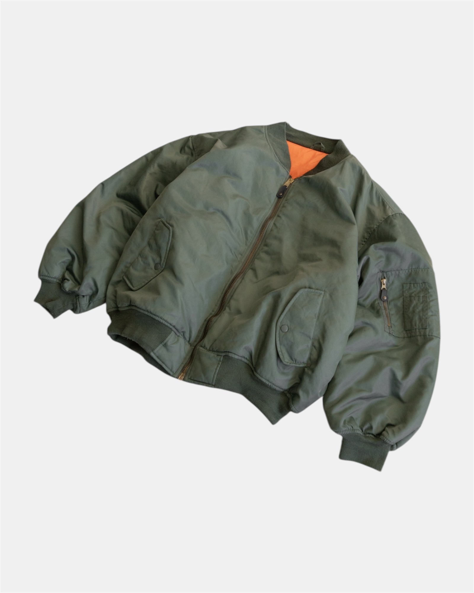 (XXL) VINTAGE MA-1 FLIGHT BOMBER JACKET