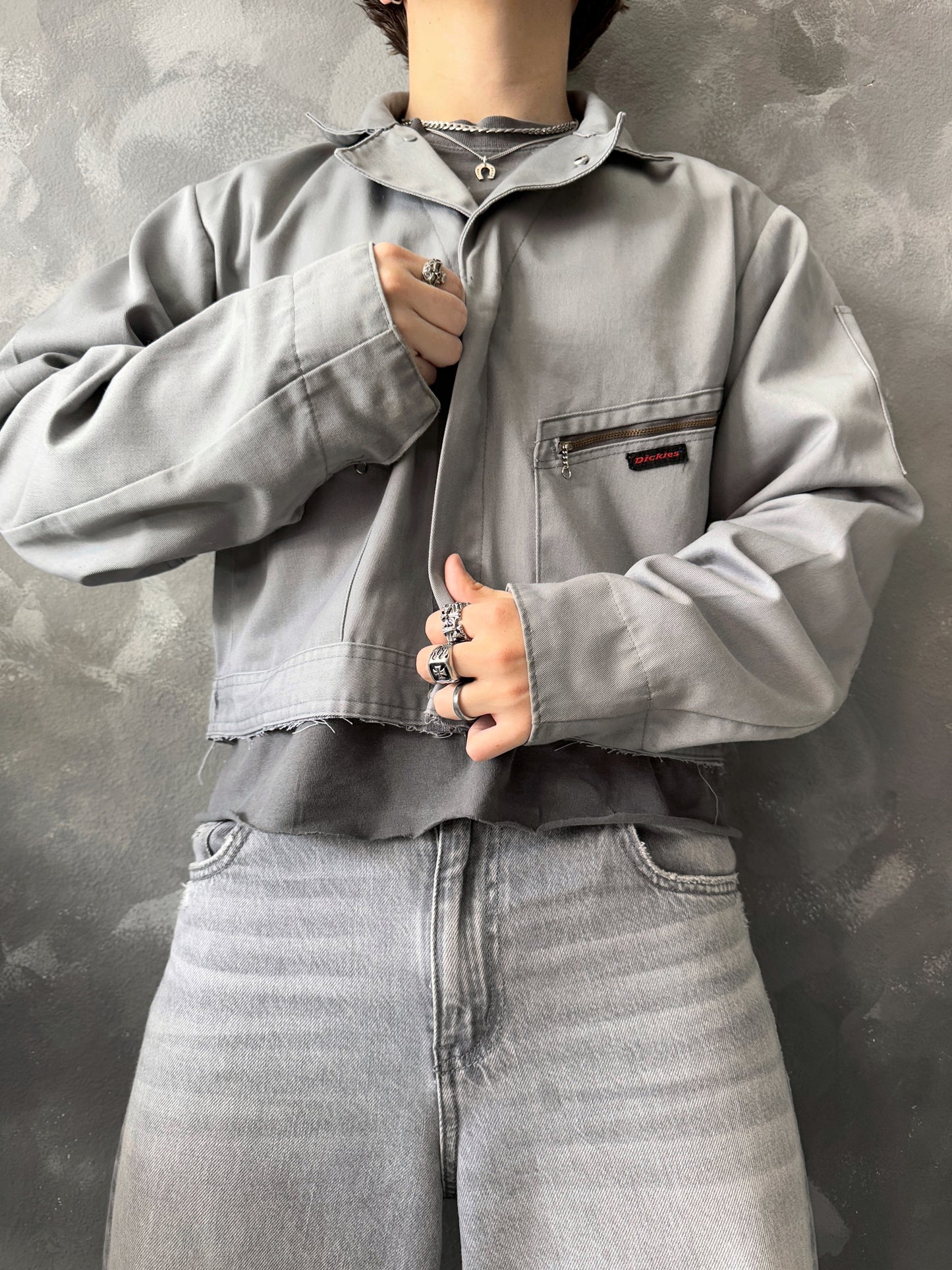 (BOXY M) DICKIES TYPE DETROIT JACKET