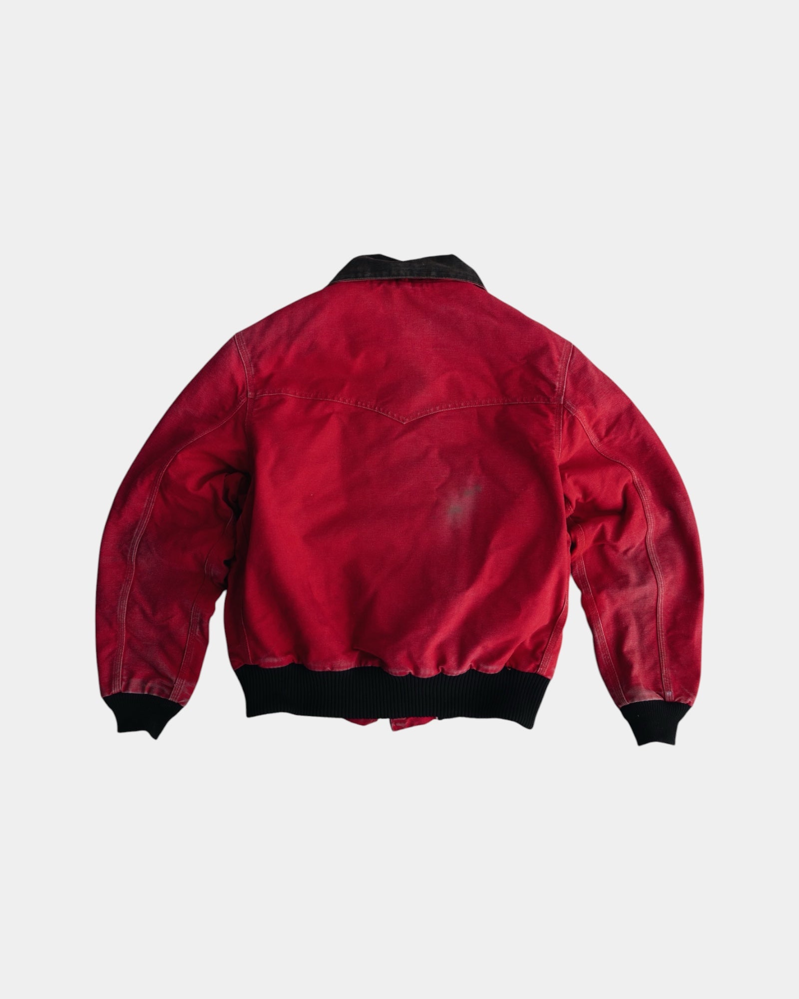 (L) 80’S VINTAGE CARHARTT RED SANTA FE JACKET