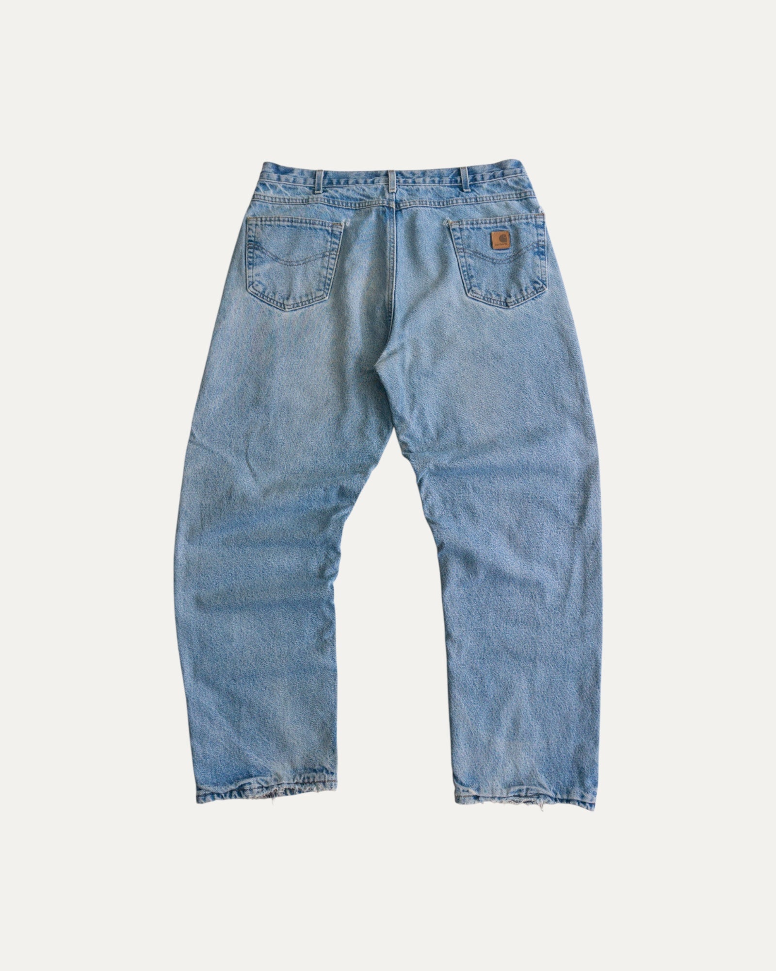 00’S VINTAGE CARHARTT DENIM PANTS - 38x30
