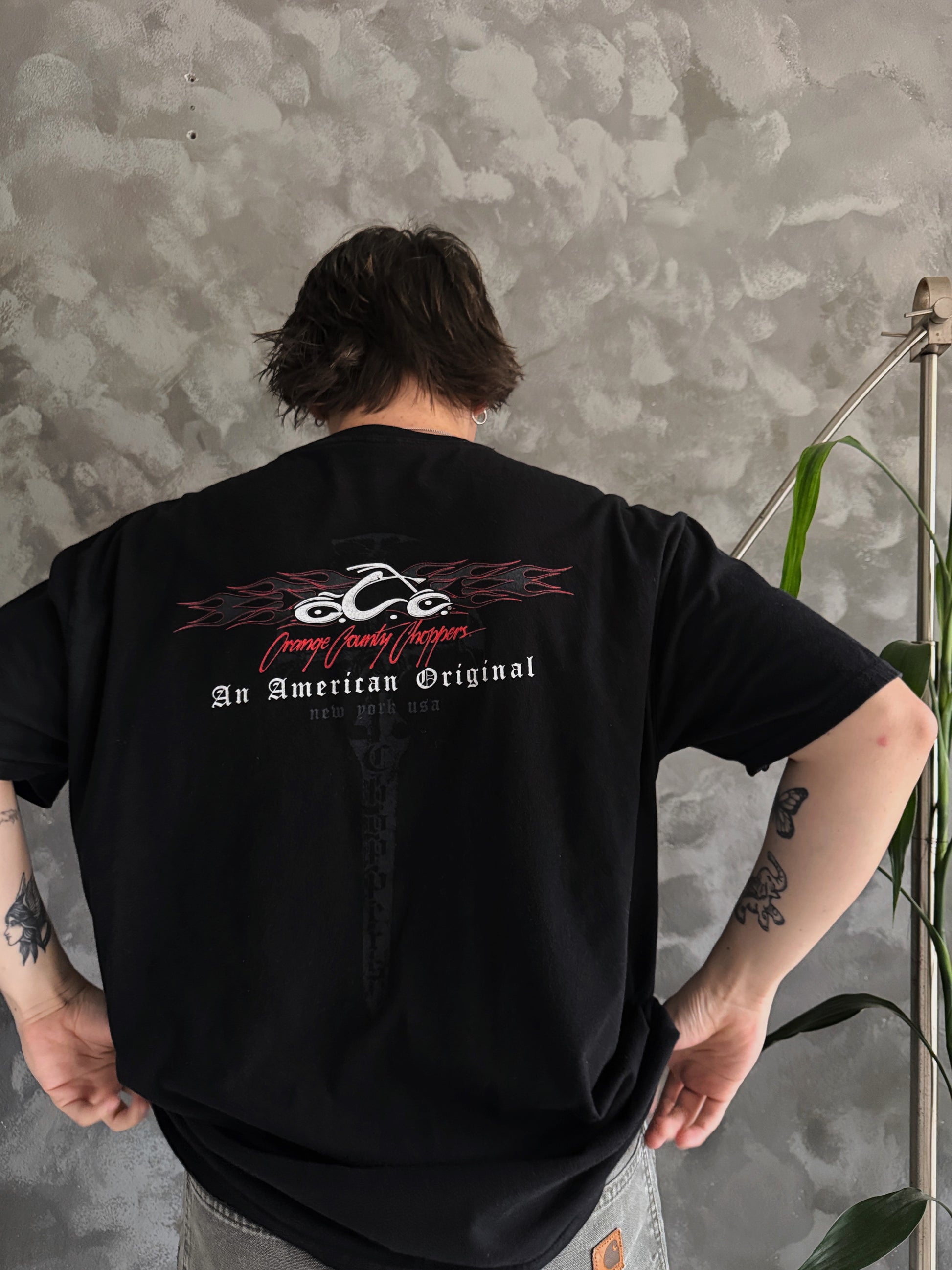 (FIT L) CHOPPERS ORANGE COUNTY TEE