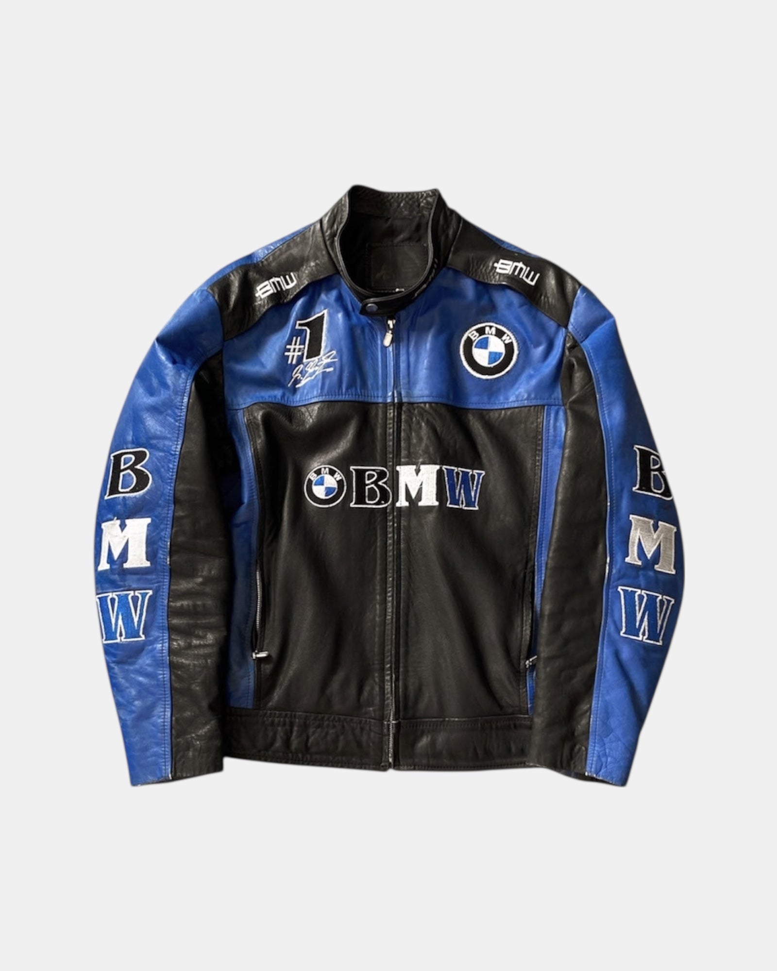 Vintage BMW Leather Racing Jacket