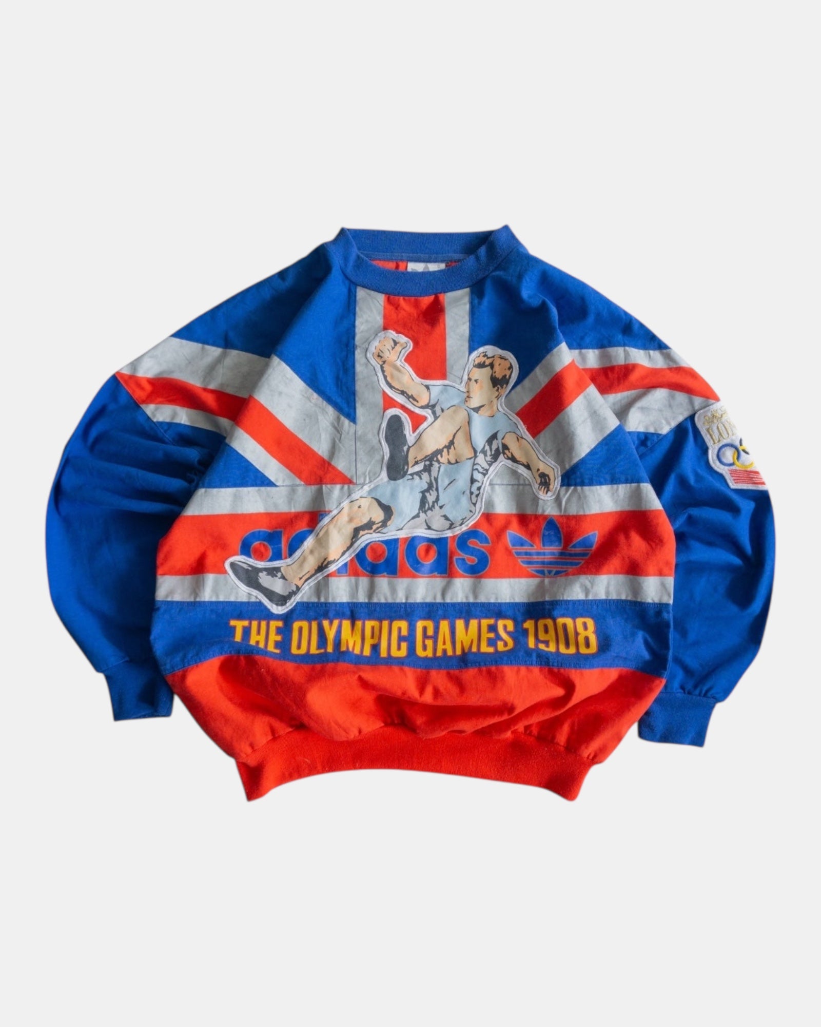 (M) 80’S VINTAGE ADIDAS OLYMPIC GAMES LONDON CREWNECK