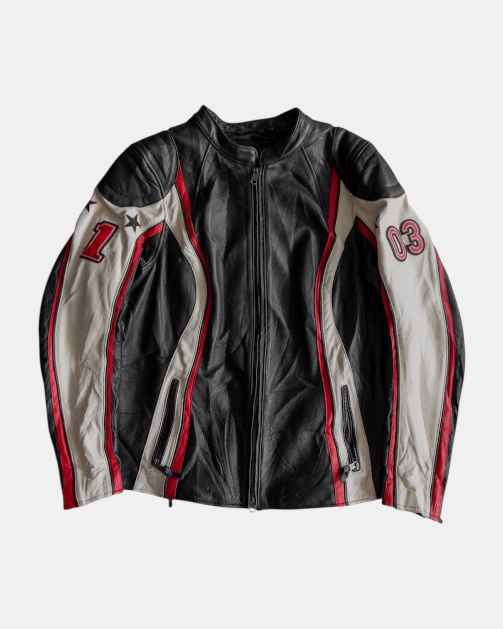 (L) VINTAGE HARLEY DAVIDSON LEATHER JACKET