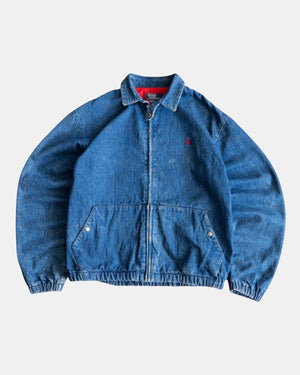 (FIT M) VINTAGE POLO RALPH LAUREN DENIM JACKET