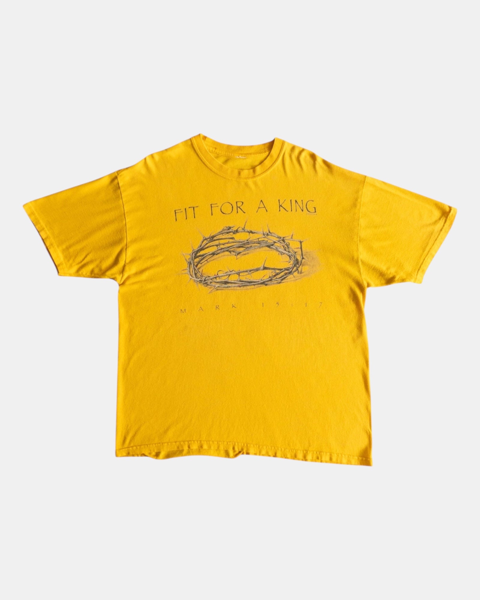 (XL) 2000’S VINTAGE “FIT FOR A KING” JESUS TEE
