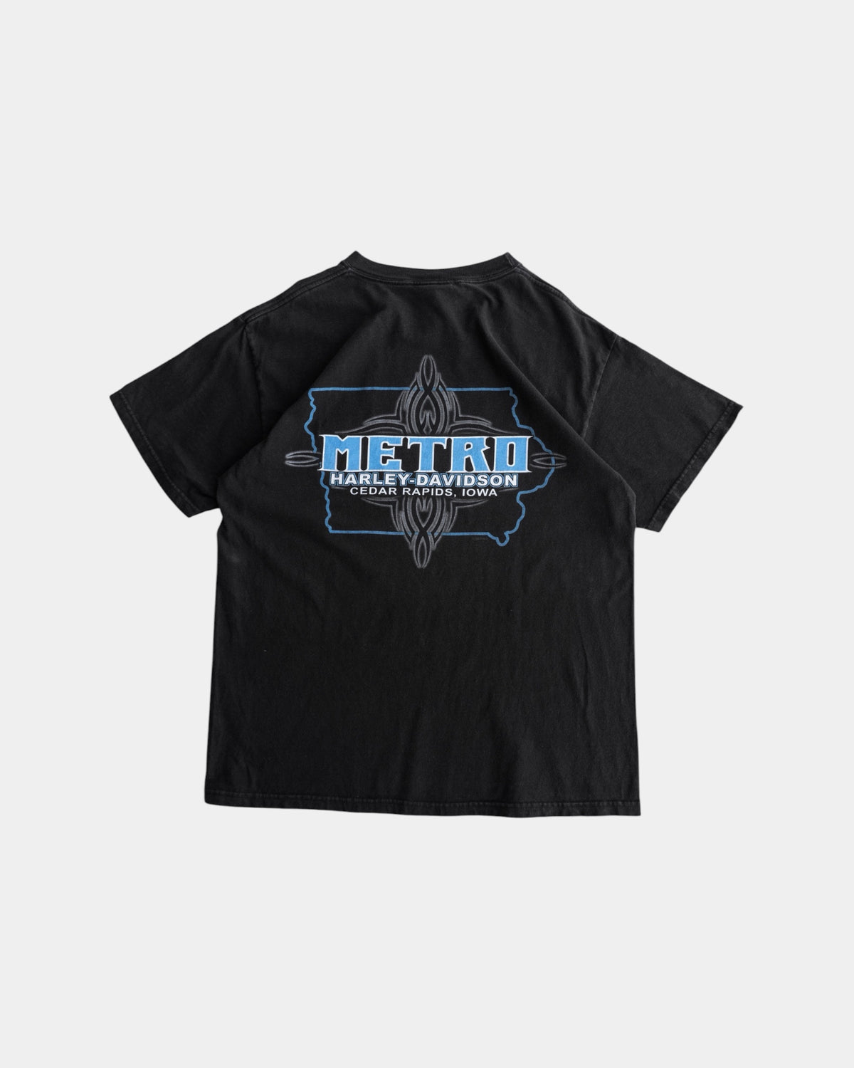(L) VINTAGE HARLEY DAVIDSON CHROME TEE