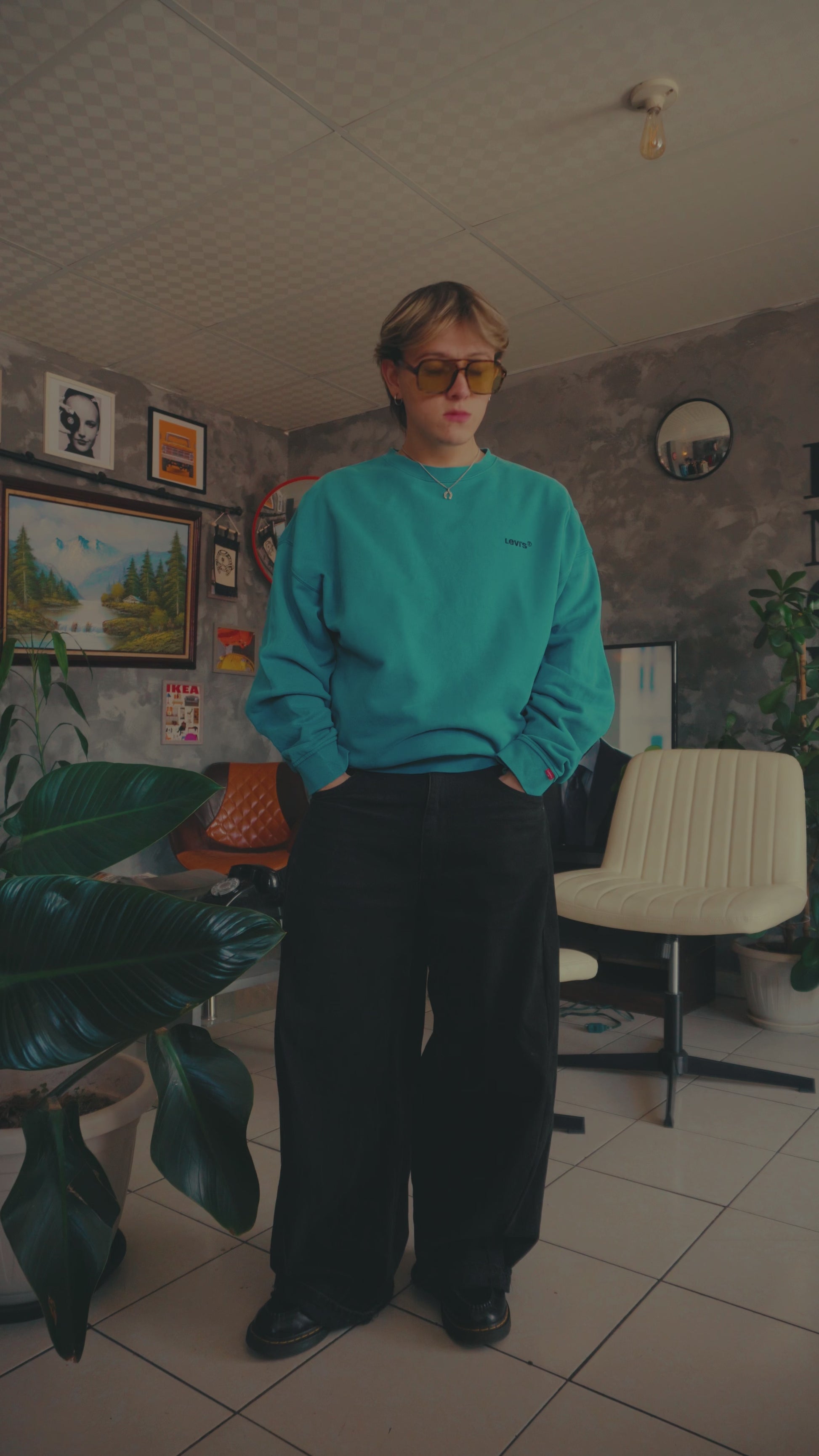 (XL) VINTAGE LEVIS CREWNECK