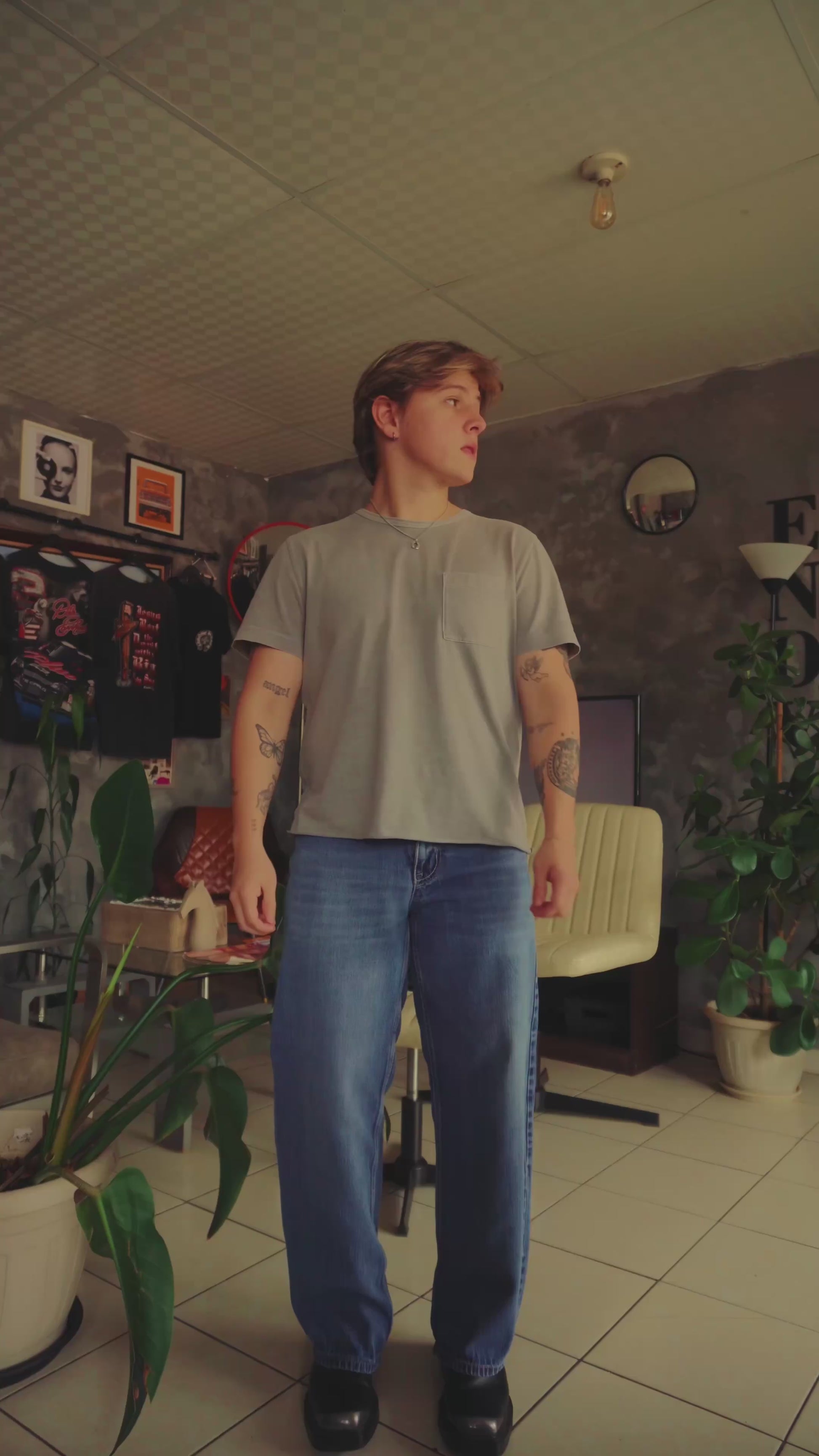 VINTAGE AVIREX BAGGY PANTS - 30x32