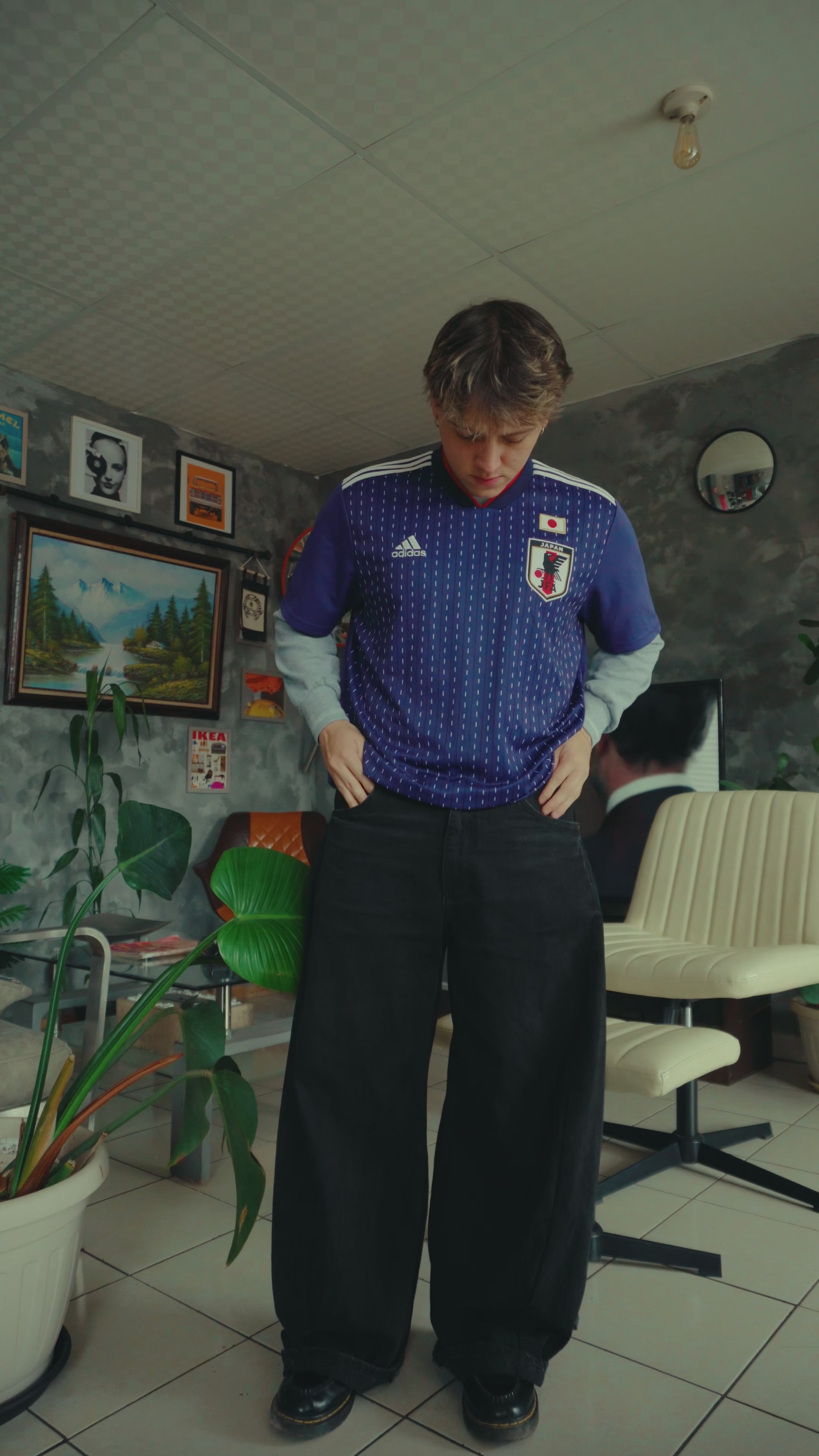 (L) JAPAN ADIDAS 2018-2019 JERSEY