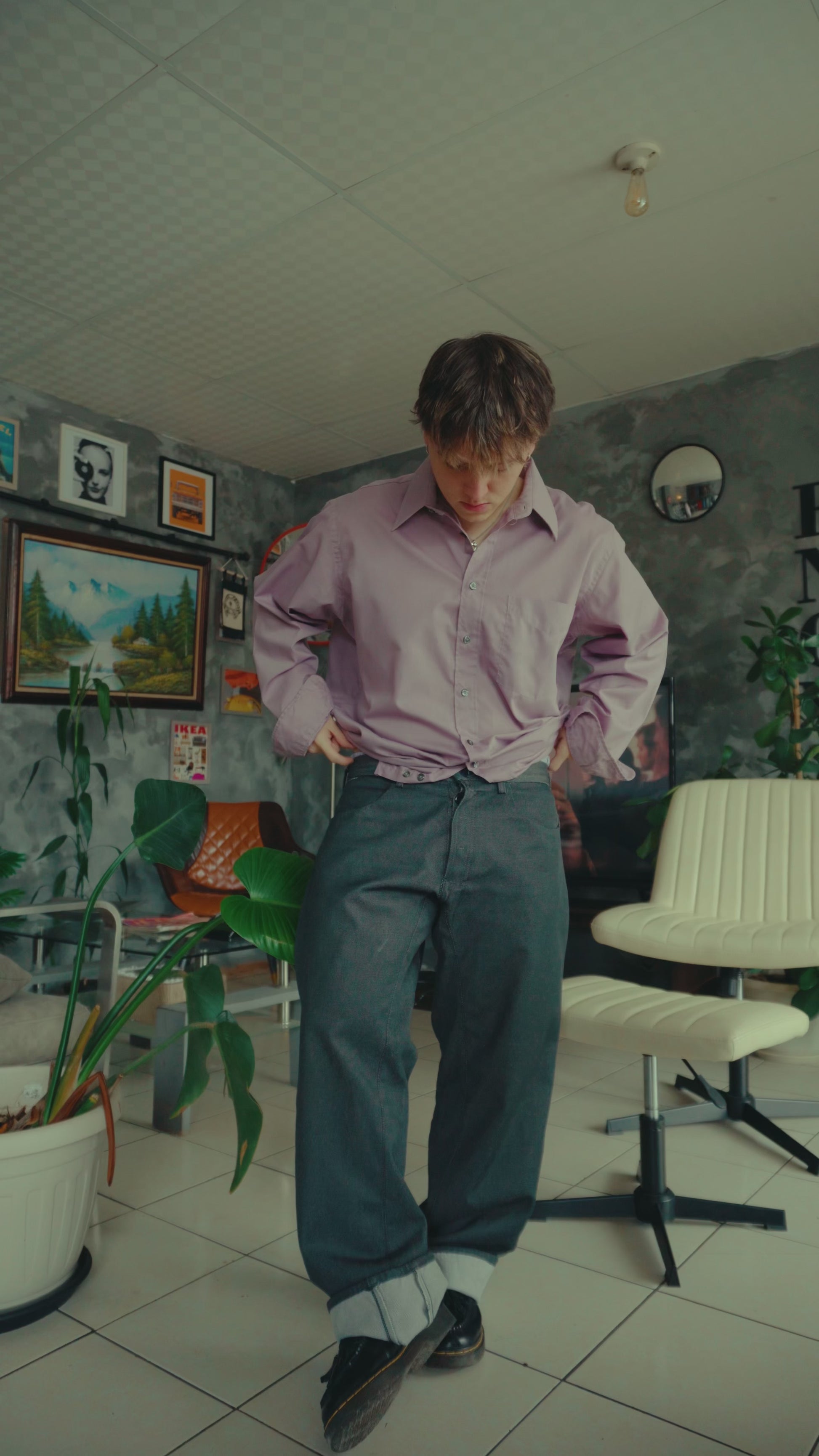 (L) CHRISTIAN DIOR SHIRT