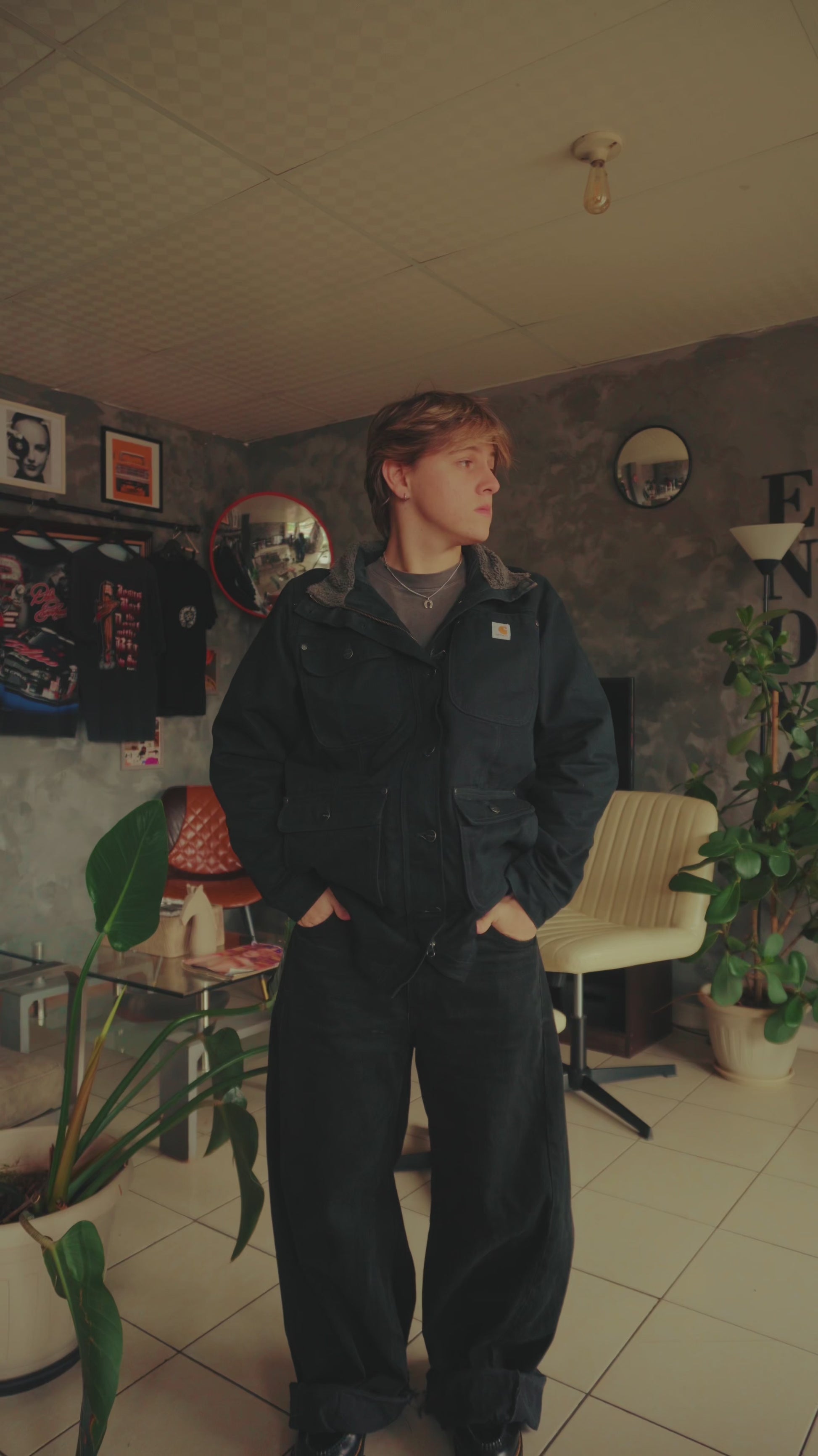 (FIT L/XL) CARHARTT DUCK JACKET