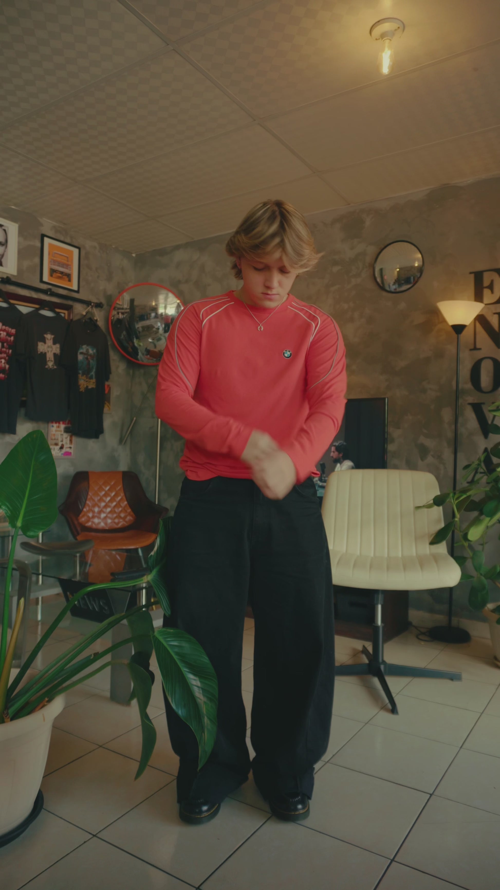 (FIT M) VINTAGE BMW LONG SLEEVE