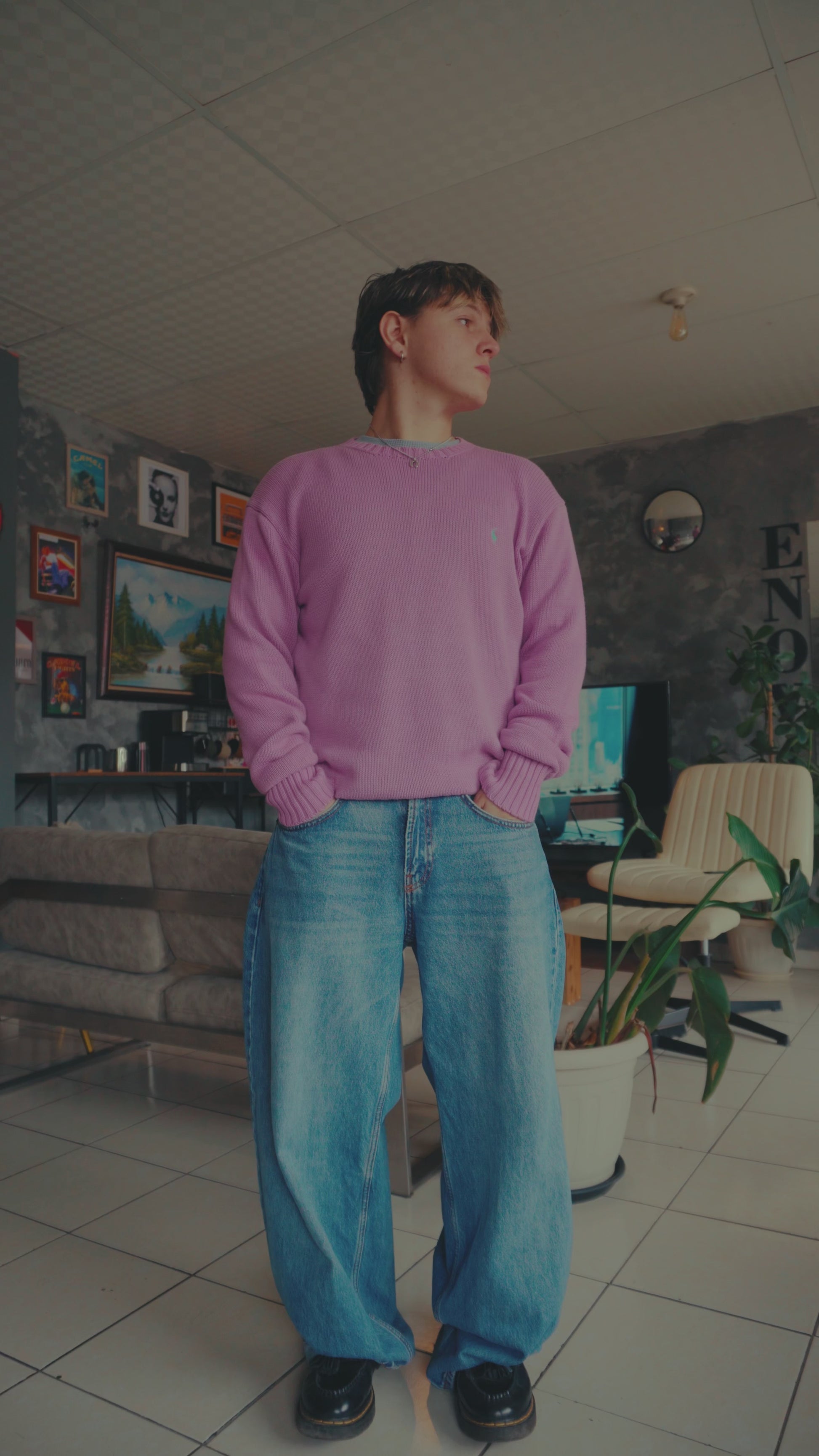 (M) POLO RALPH LAUREN SWEATER