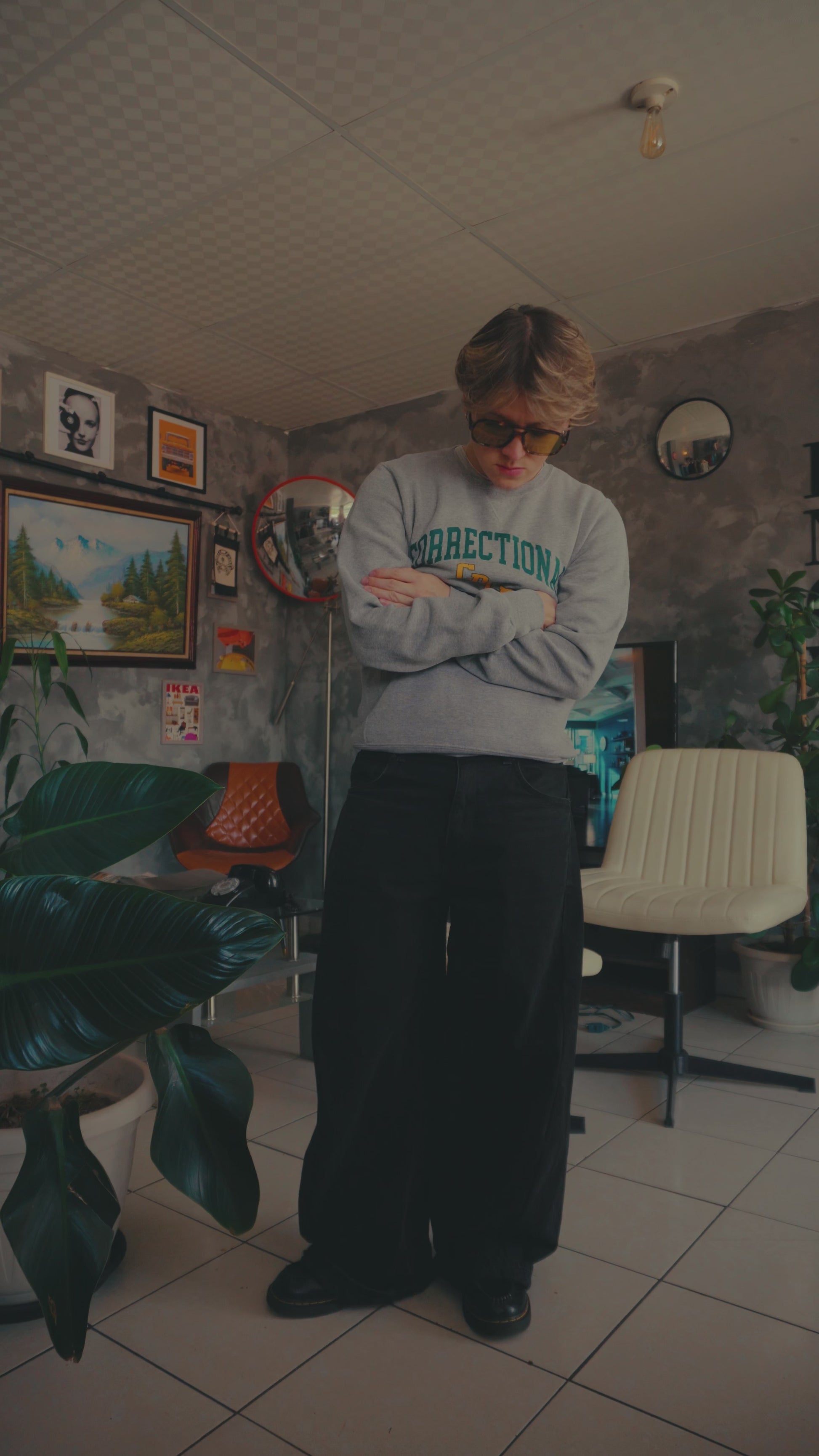 (S) RUSSELL CORRECTIONAL CDCR ACADEMY CREWNECK