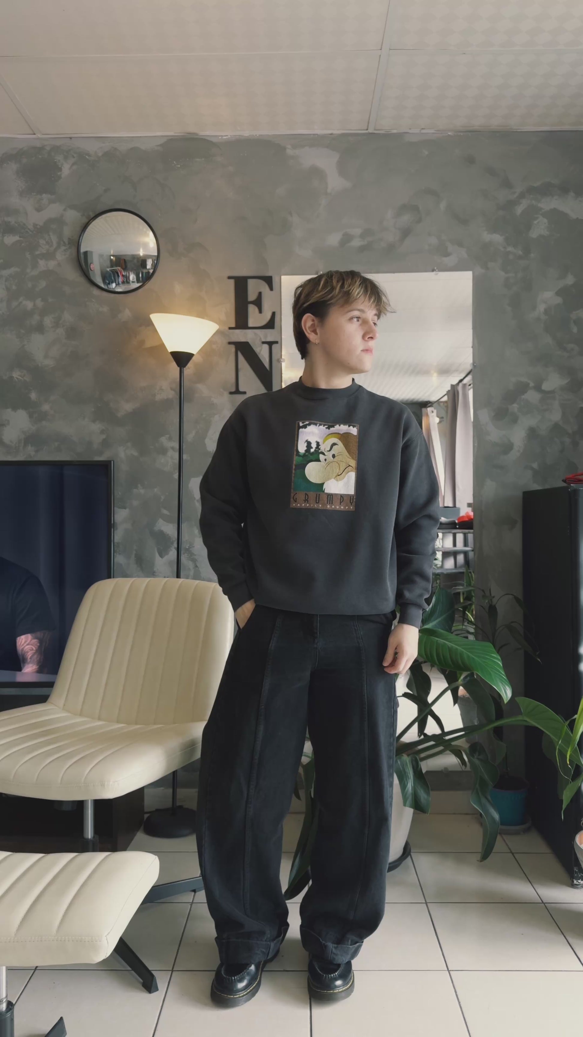 (M) 90’S VINTAGE DISNEY GRUMPY CREWNECK