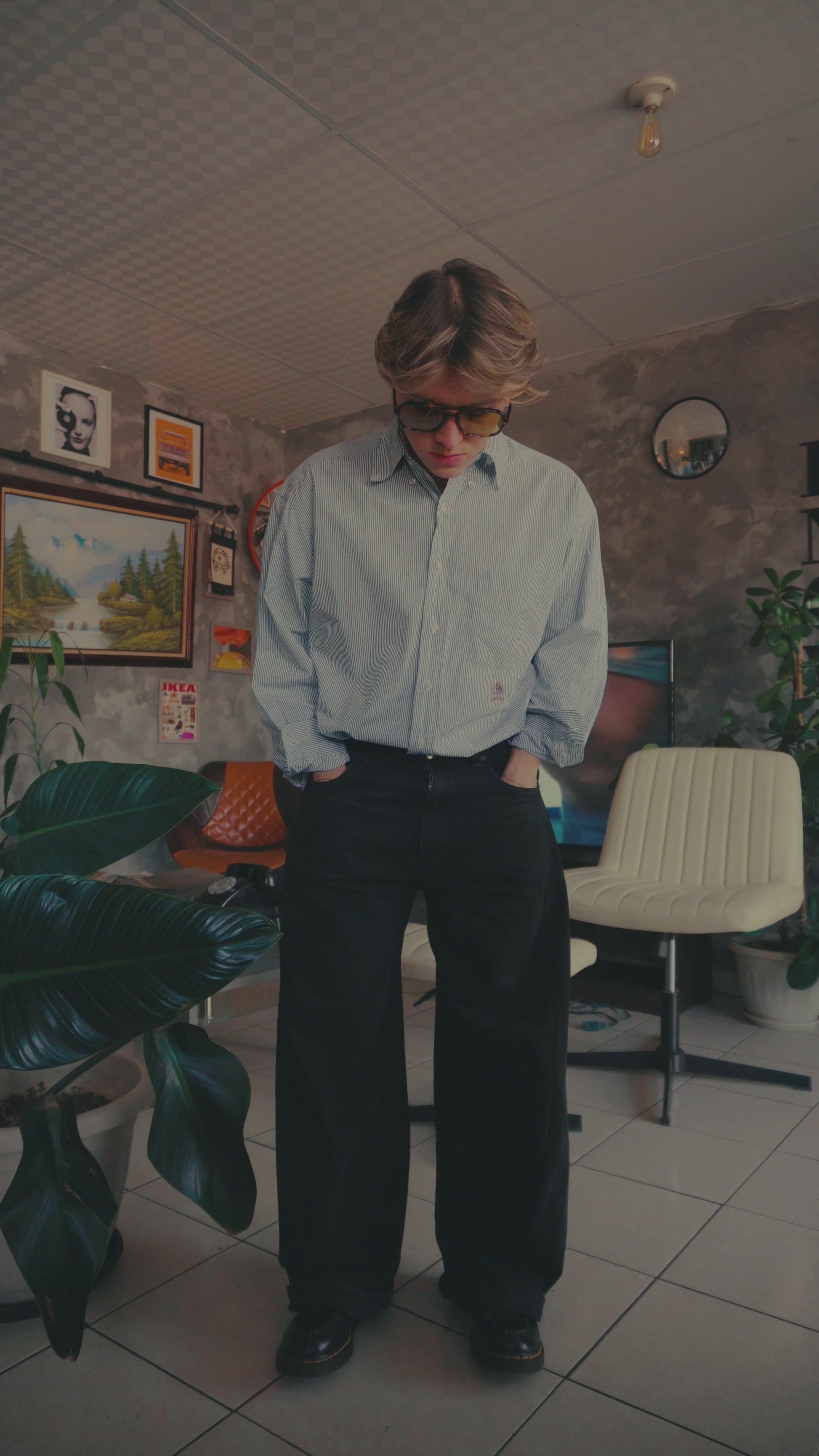 (L) TOMMY HILFIGER SHIRT