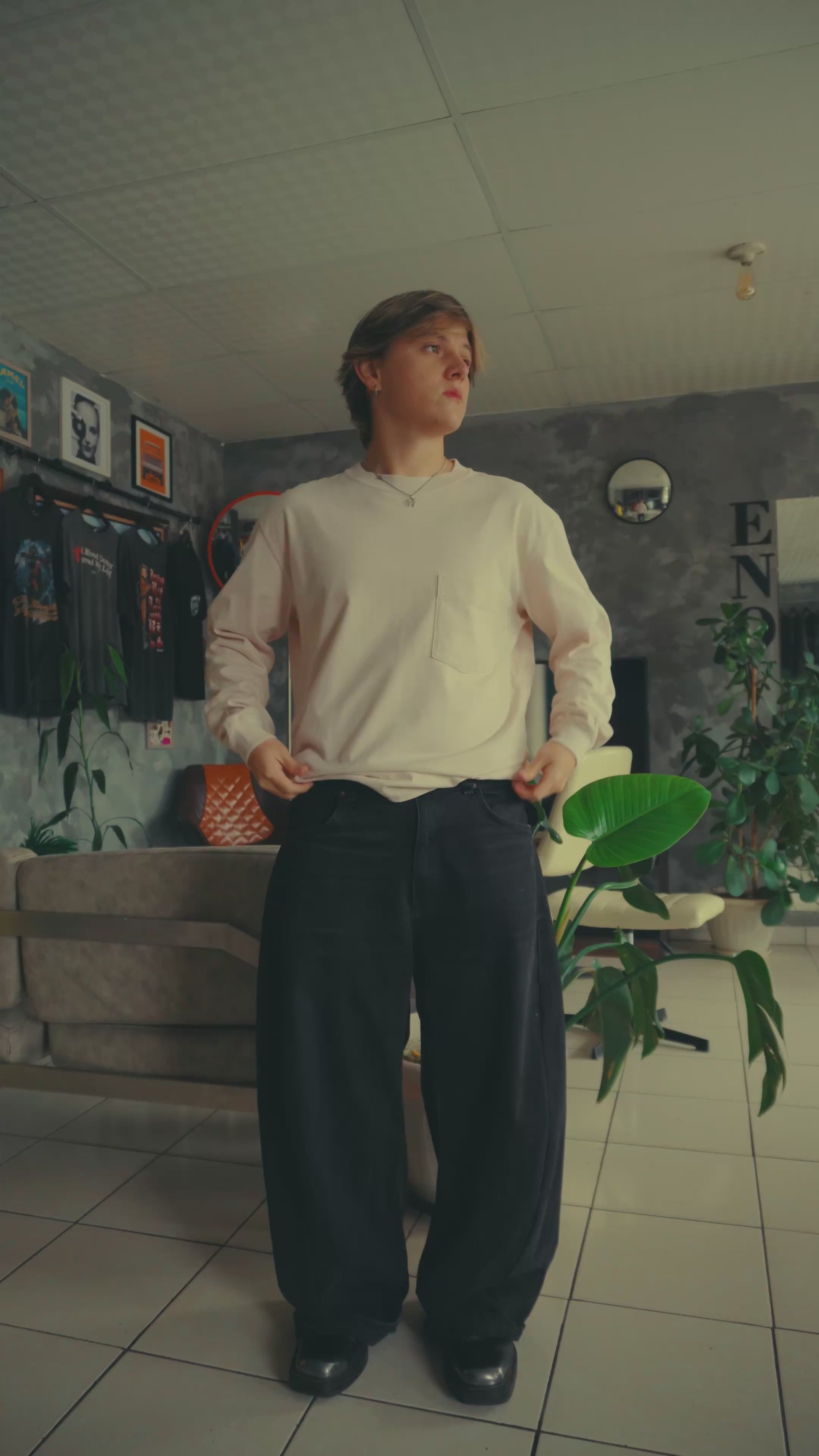 (M) UNIQLO LONG SLEEVE