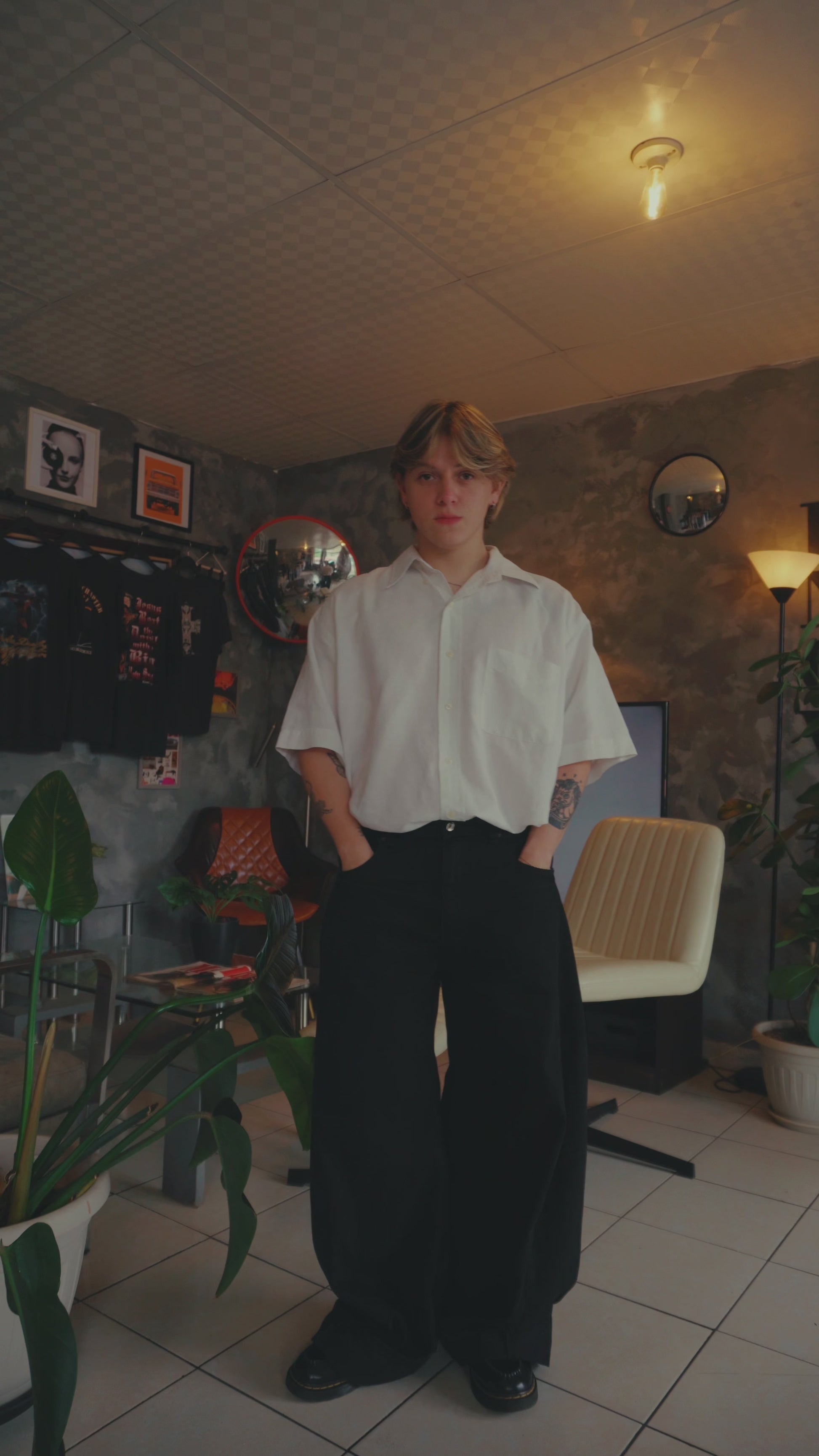 (L) YVES SAINT LAURENT SHIRT