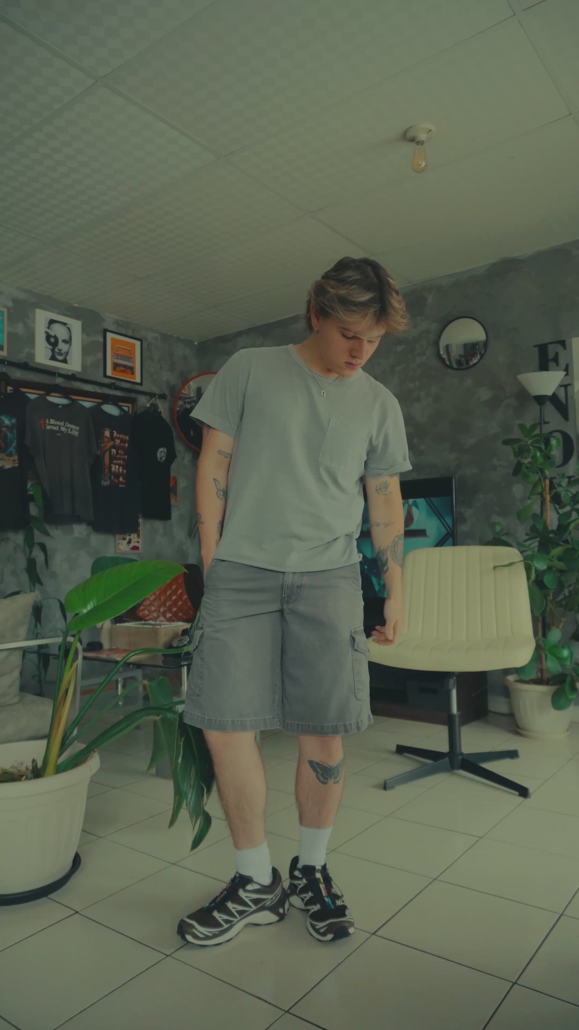 THE NORTH FACE CARGO FADED SHORT - 30