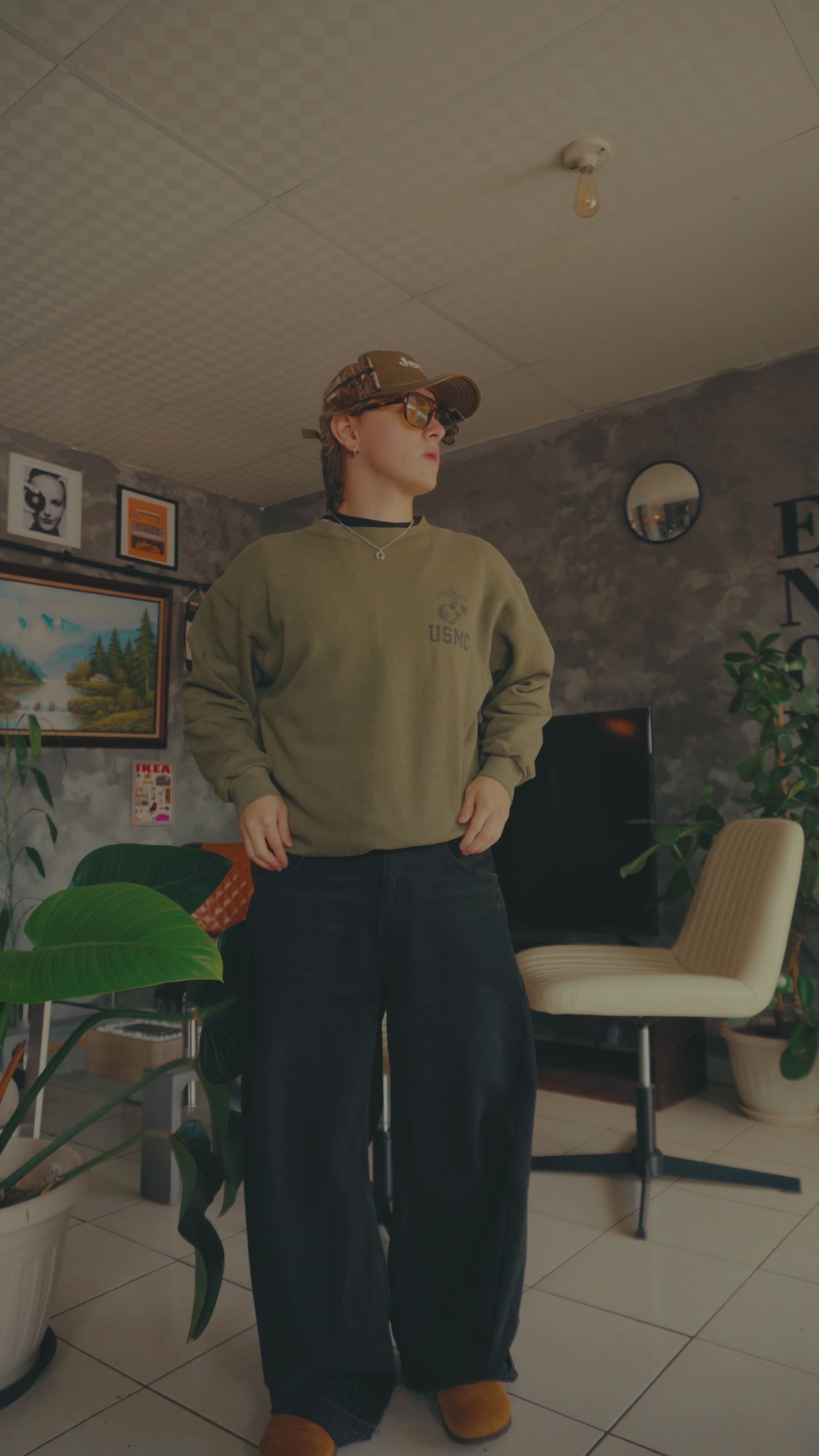 VINTAGE JEEP X REALTREE HAT