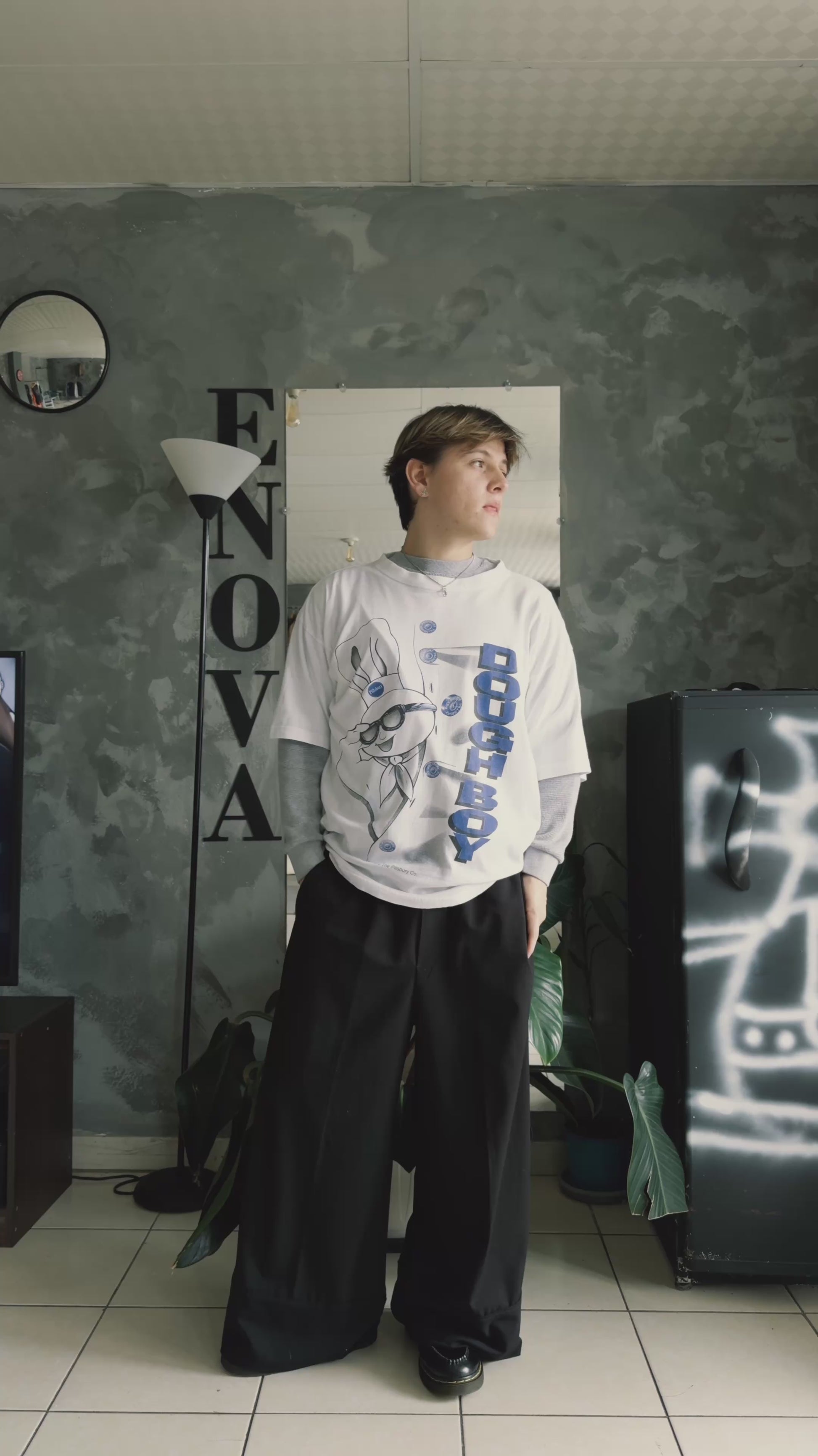 (L) 90’S VINTAGE DOUGH BOY PILLSBURY TEE