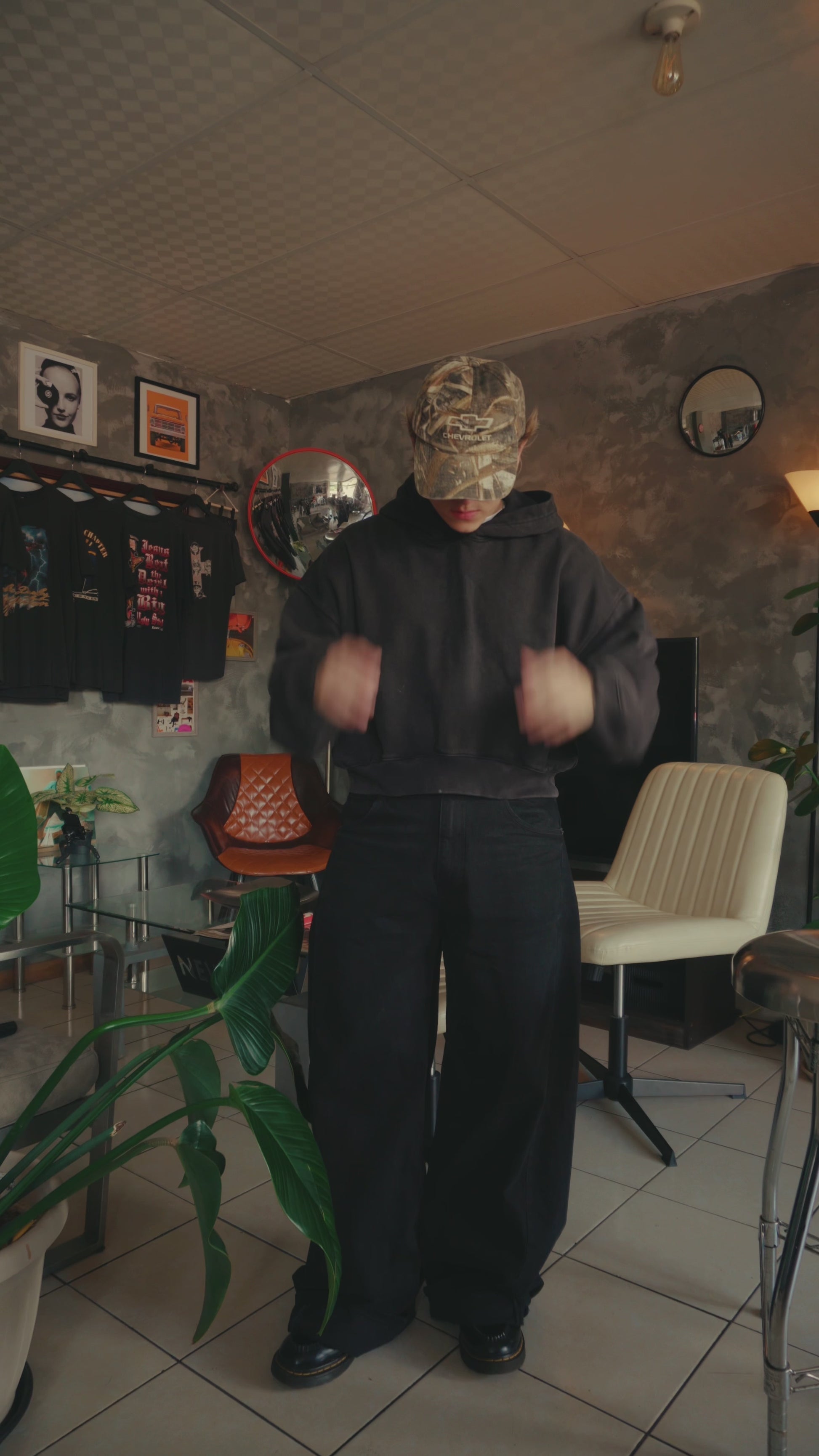 VINTAGE CHEVROLET CAMO HAT