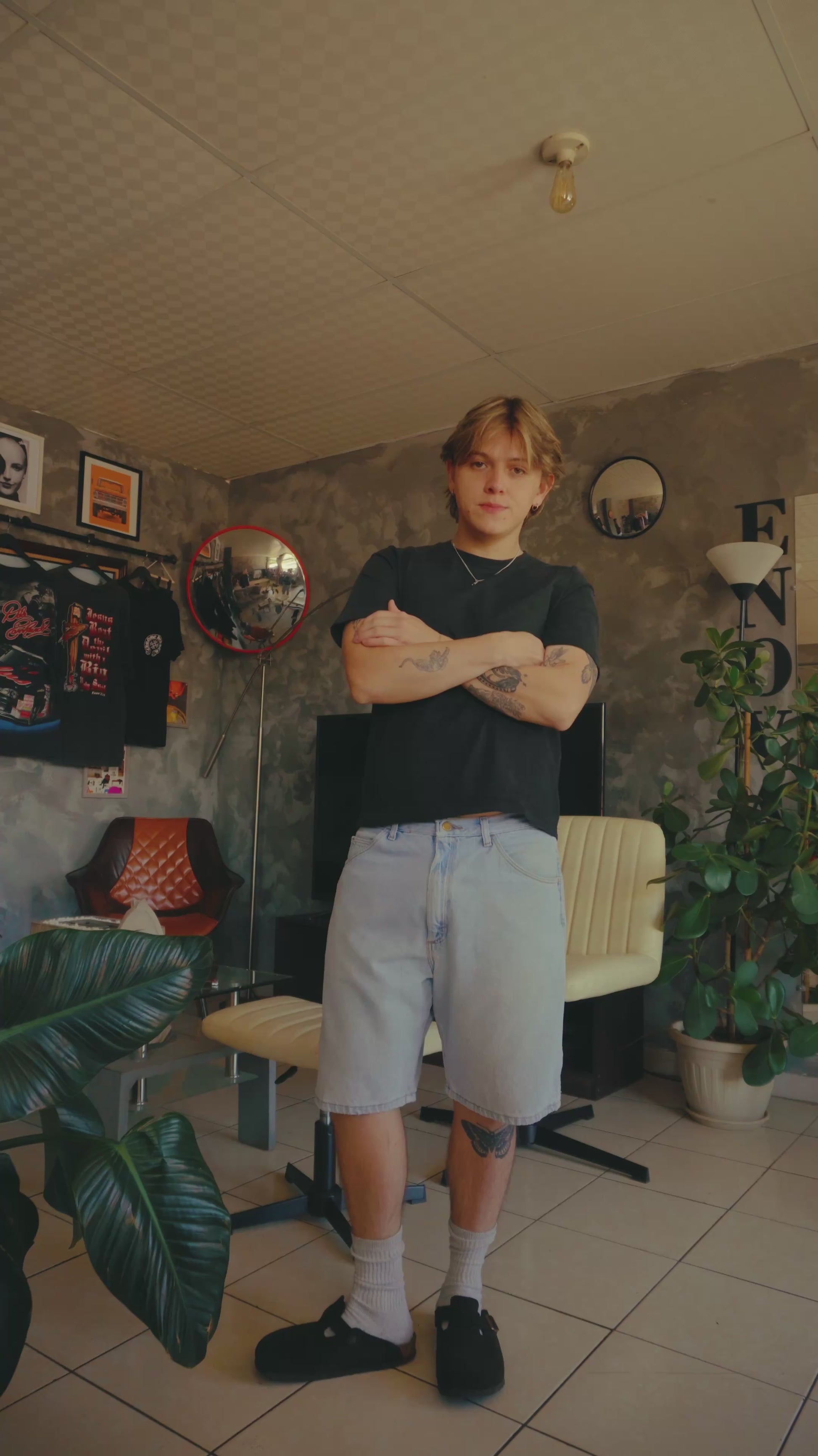 WRANGLER DENIM SHORT - 32