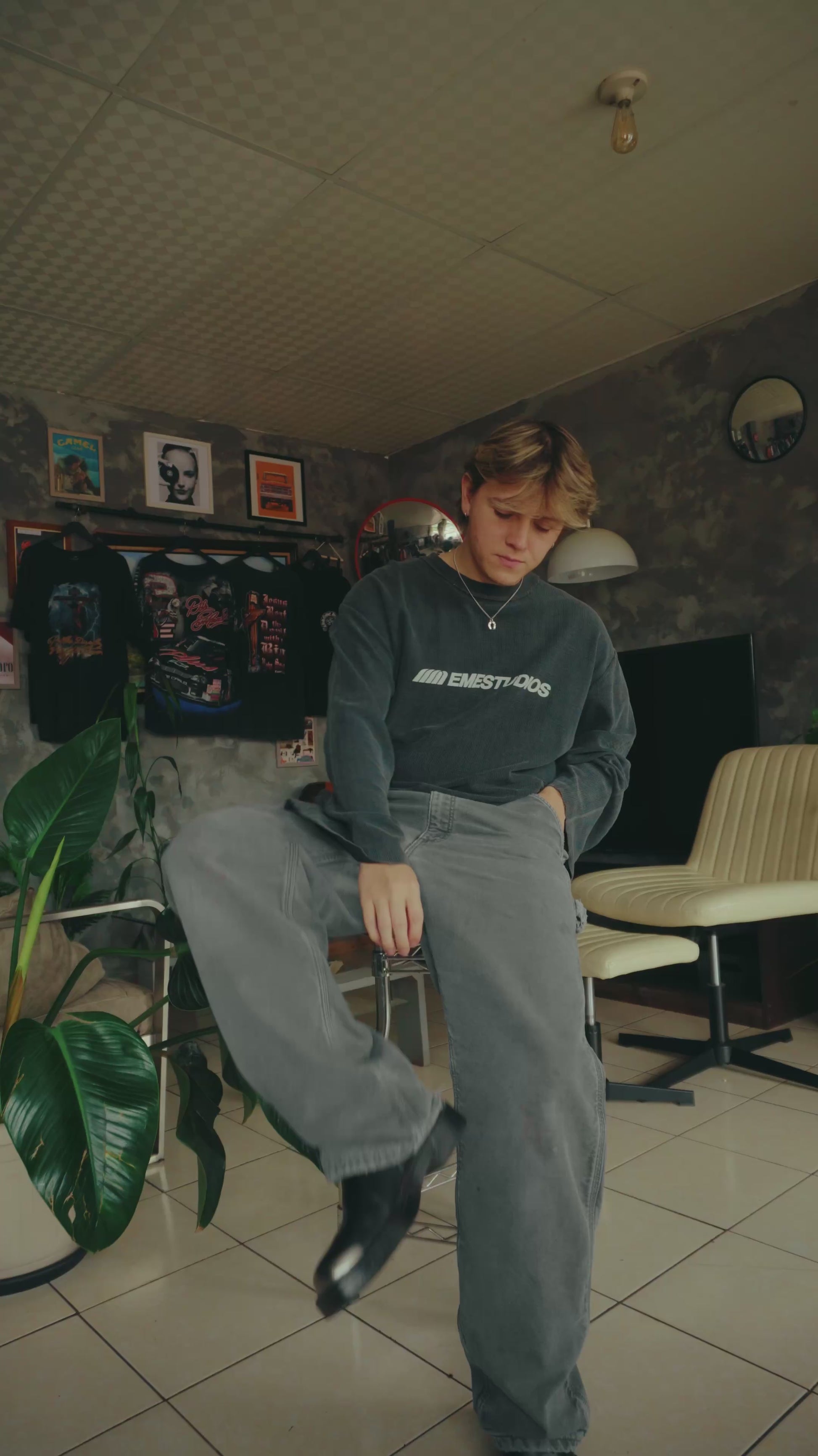 VINTAGE CARHARTT CARPENTER FADED PANTS - 34x32