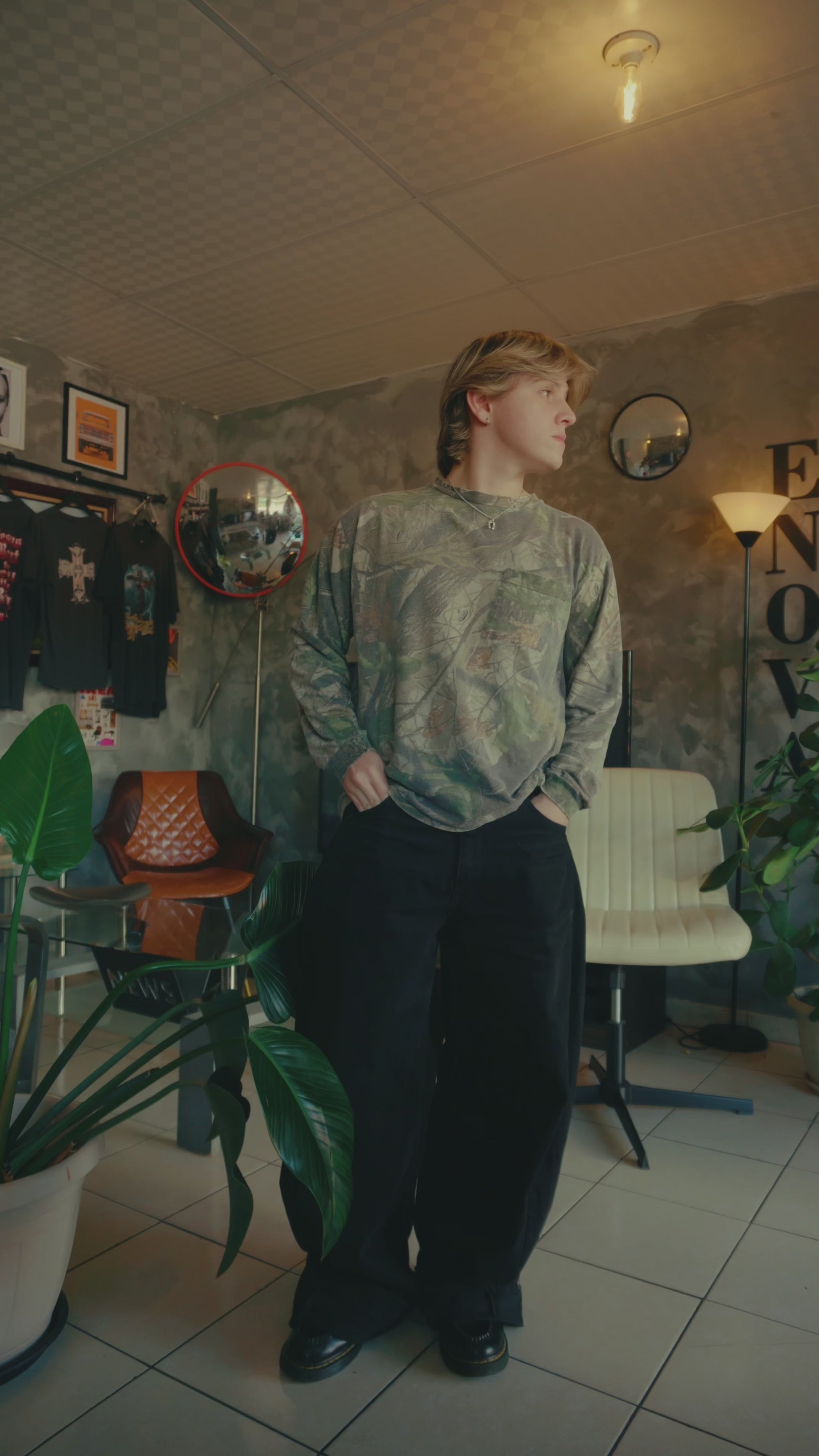 (M) VINTAGE REALTREE CAMO LONG SLEEVE