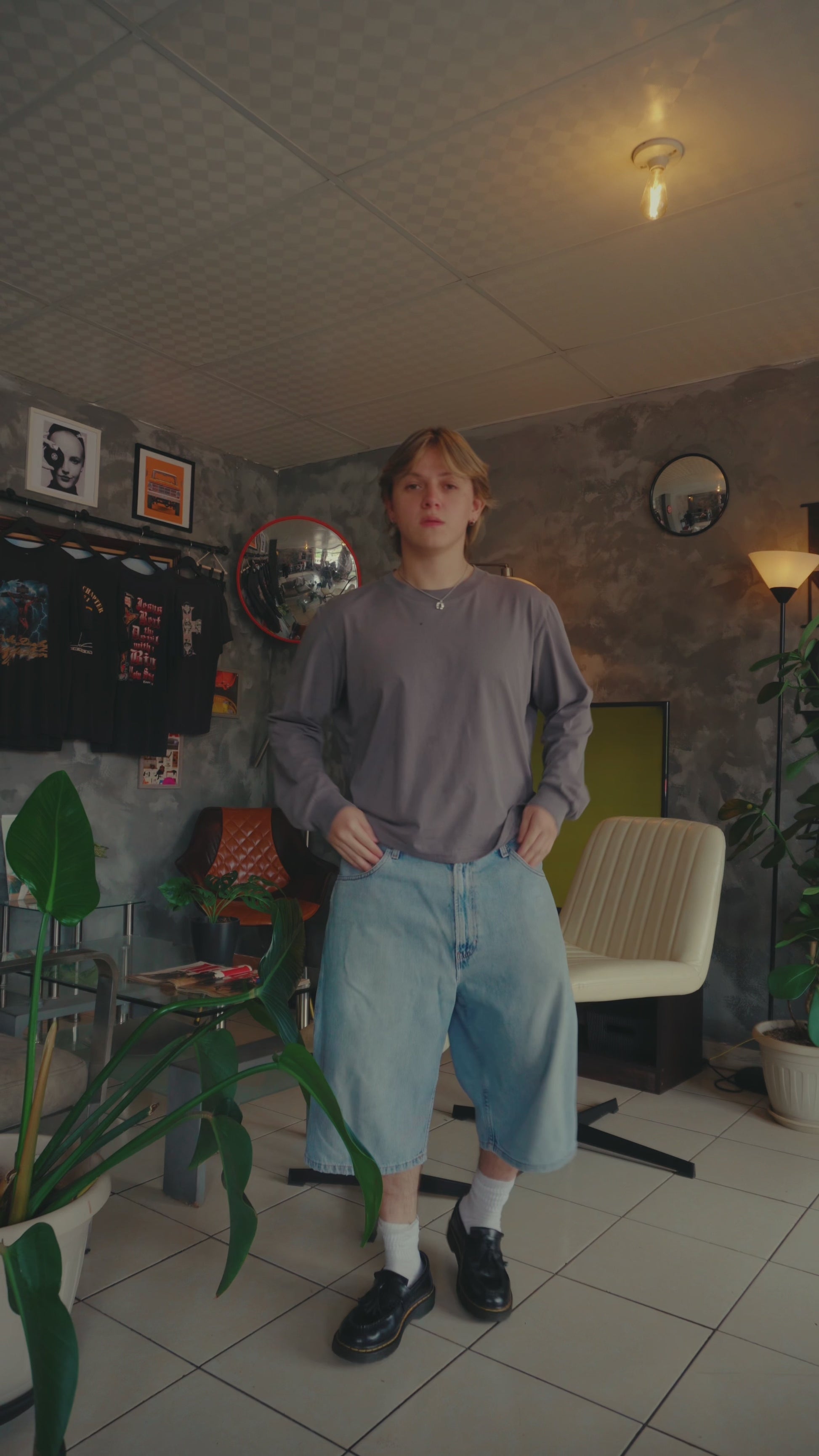 VINTAGE TOMMY JEANS CARPENTER JORTS - 34