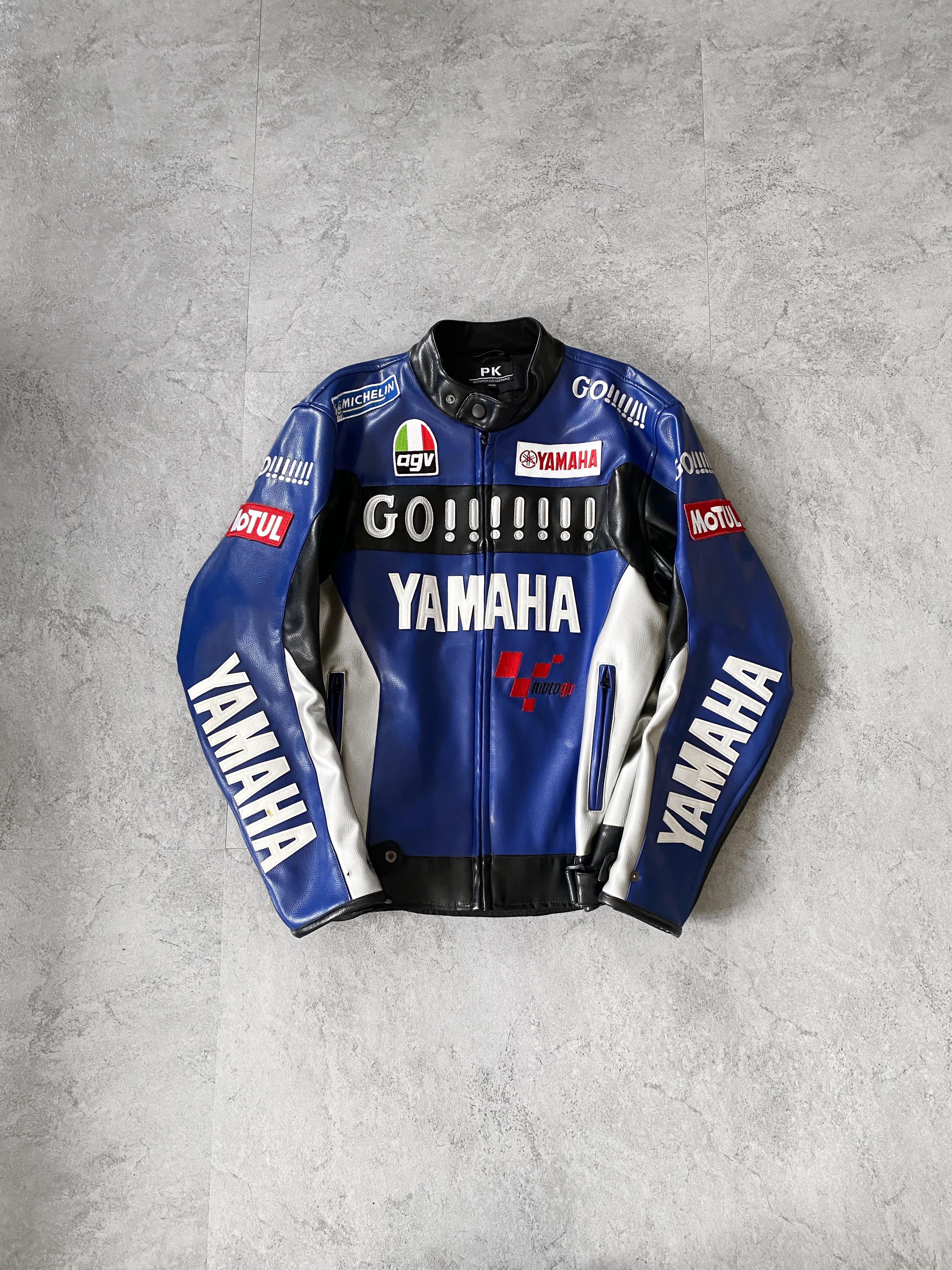 Vintage Yamaha GO! Leather Racing Jacket – Enovavintage