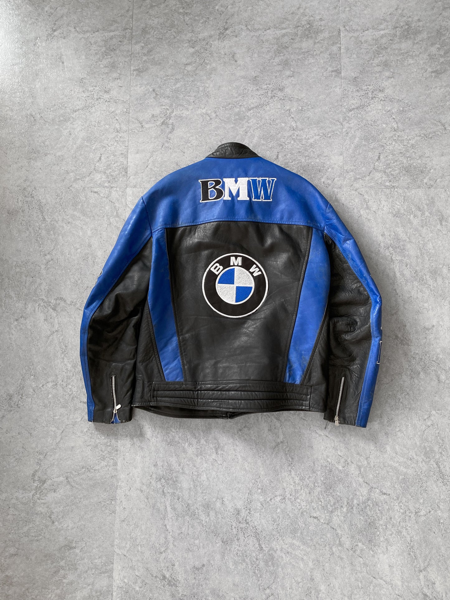 Vintage BMW Leather Racing Jacket